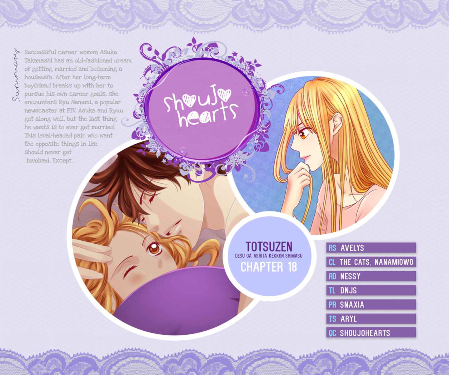 Page 1 Chapter 18 Totsuzen Desu ga, Ashita Kekkon Shimasu