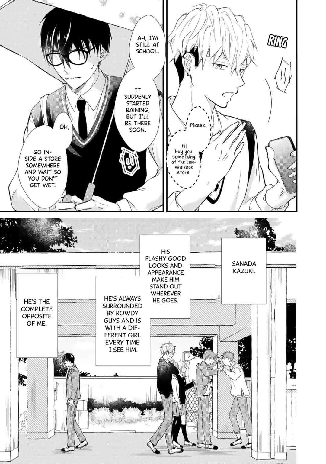 Page 13 Chapter 1 Moyuru Haru ni Deiau Bokura