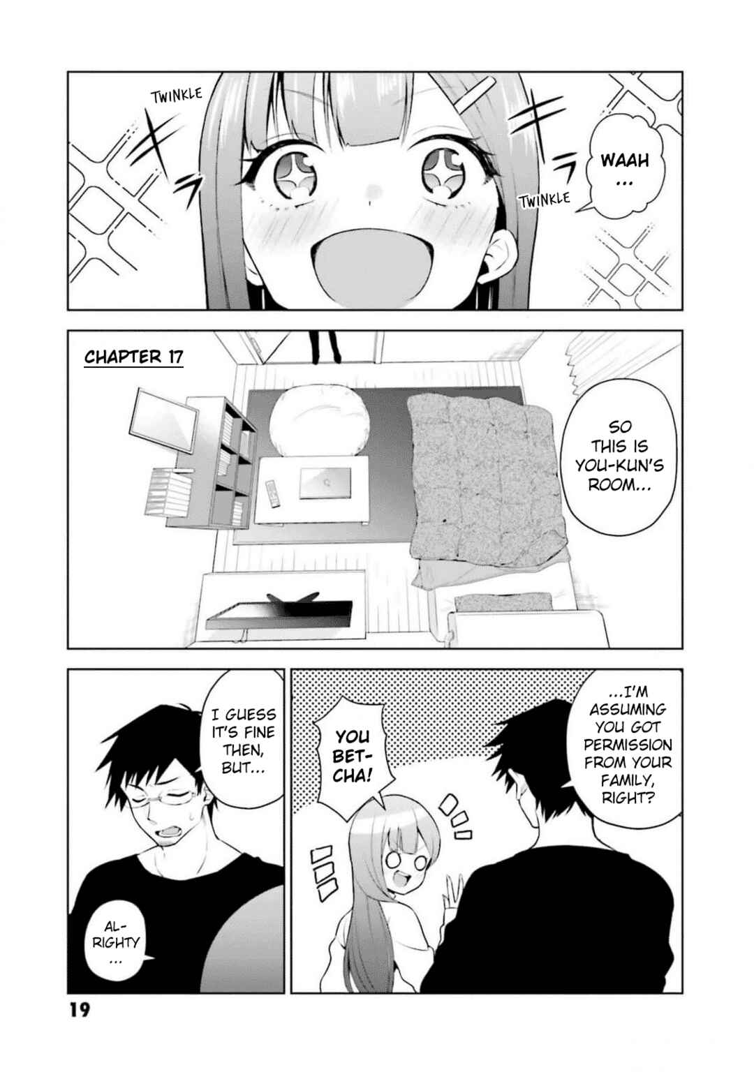 Page 1 Chapter 17 Rin-chan wa Suezen Shitai
