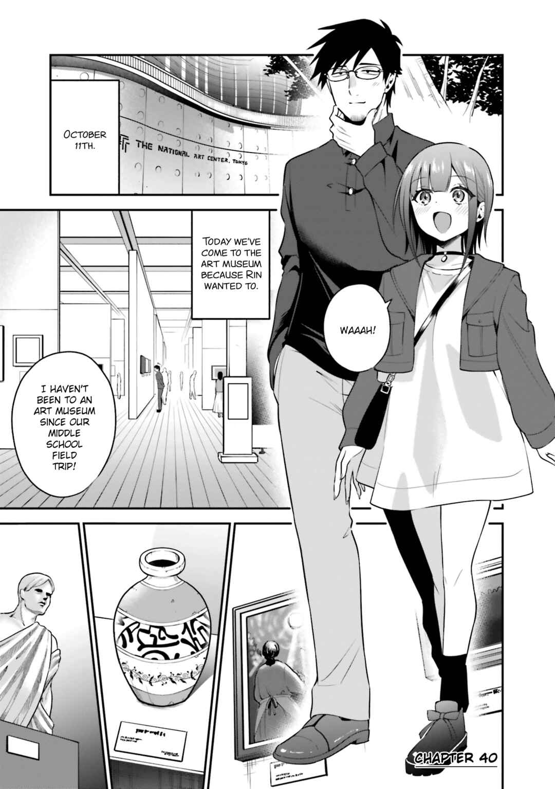 Page 1 Chapter 40 Rin-chan wa Suezen Shitai