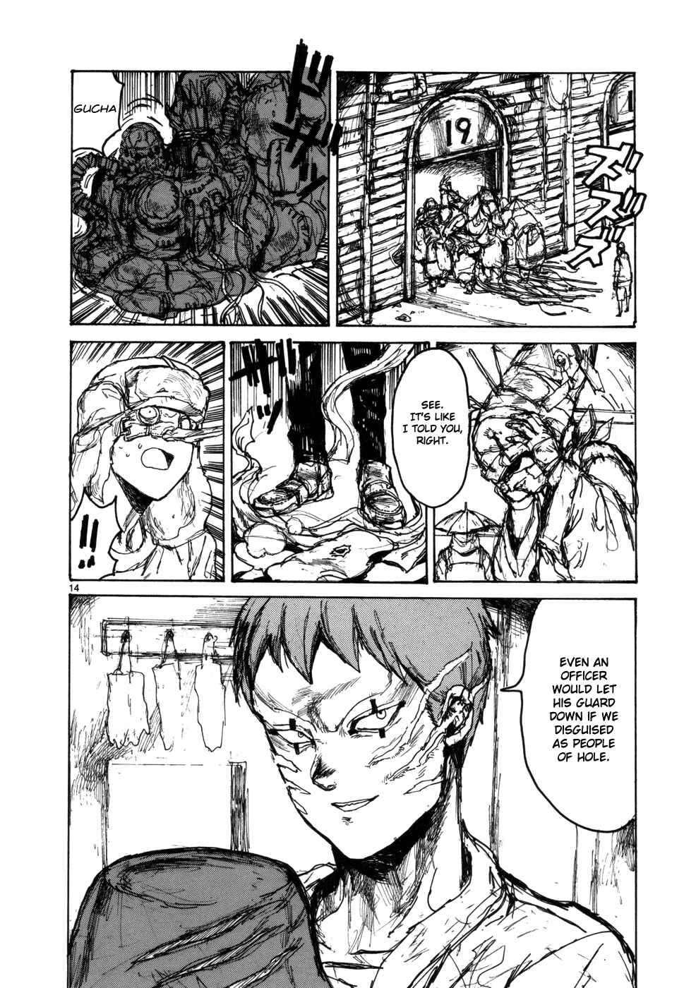 Page 13 Chapter 100 Dorohedoro