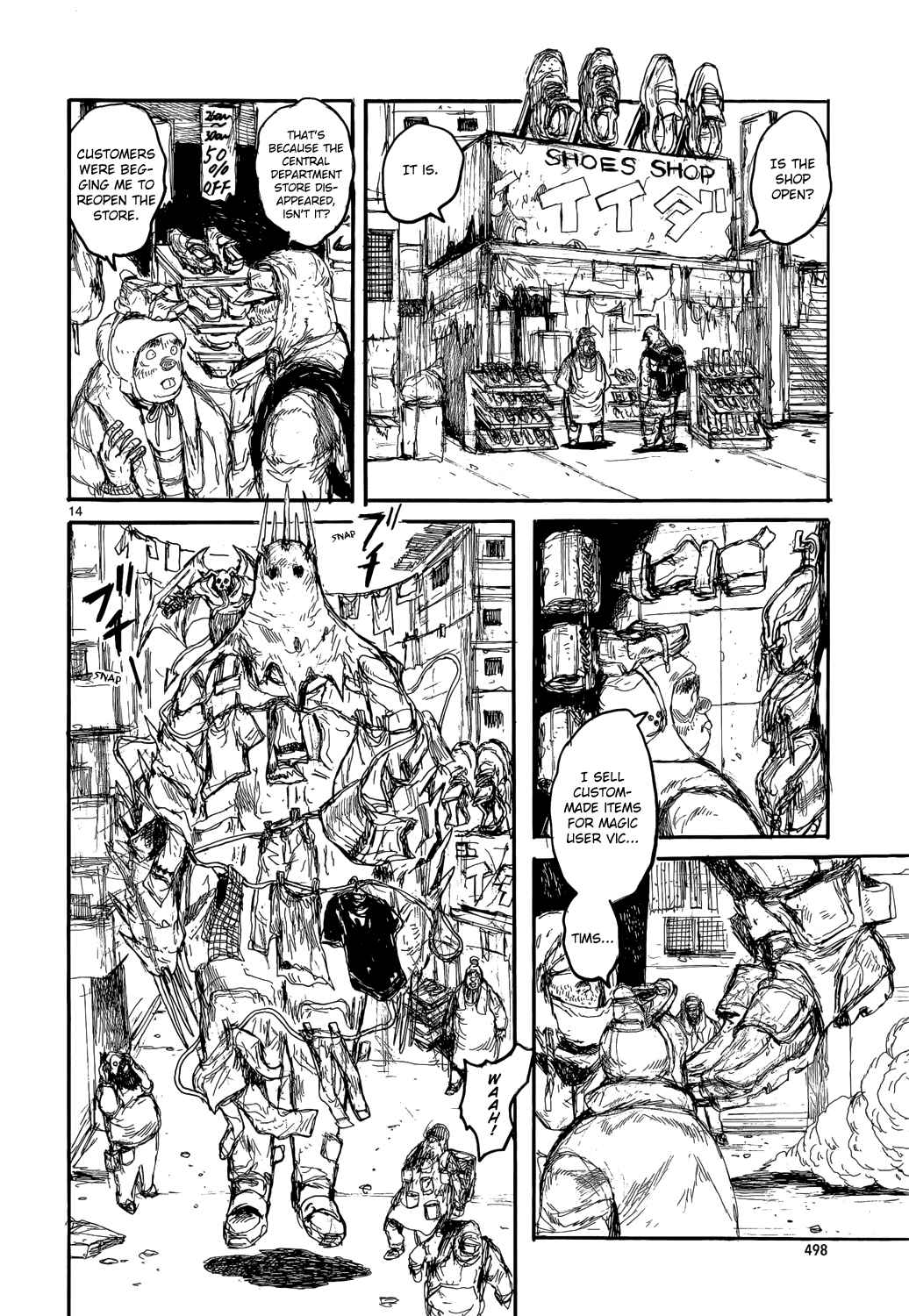 Page 14 Chapter 150 Dorohedoro