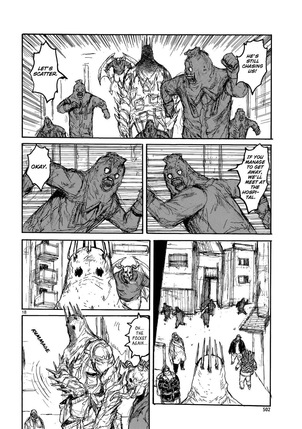 Page 18 Chapter 150 Dorohedoro