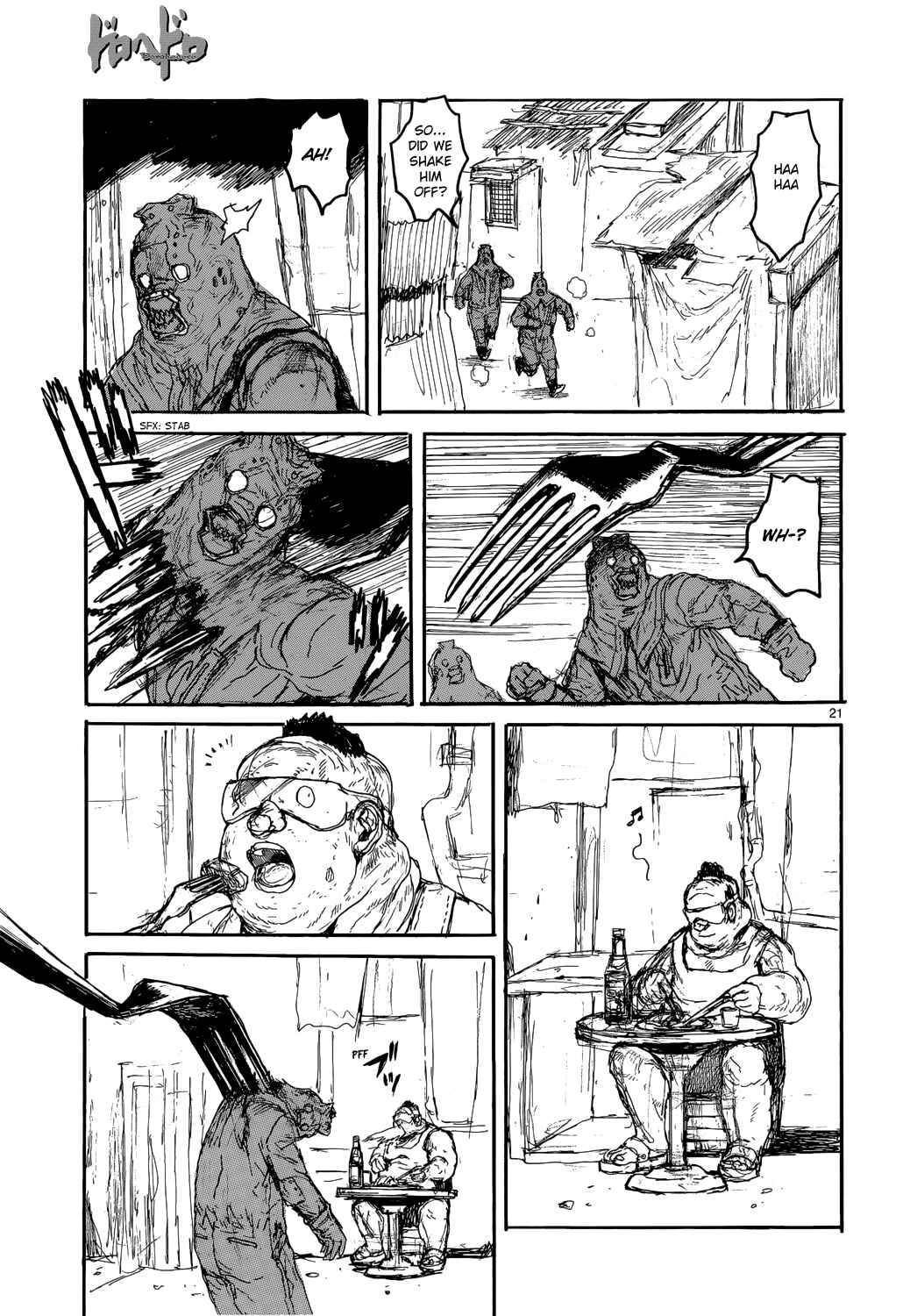 Page 21 Chapter 150 Dorohedoro