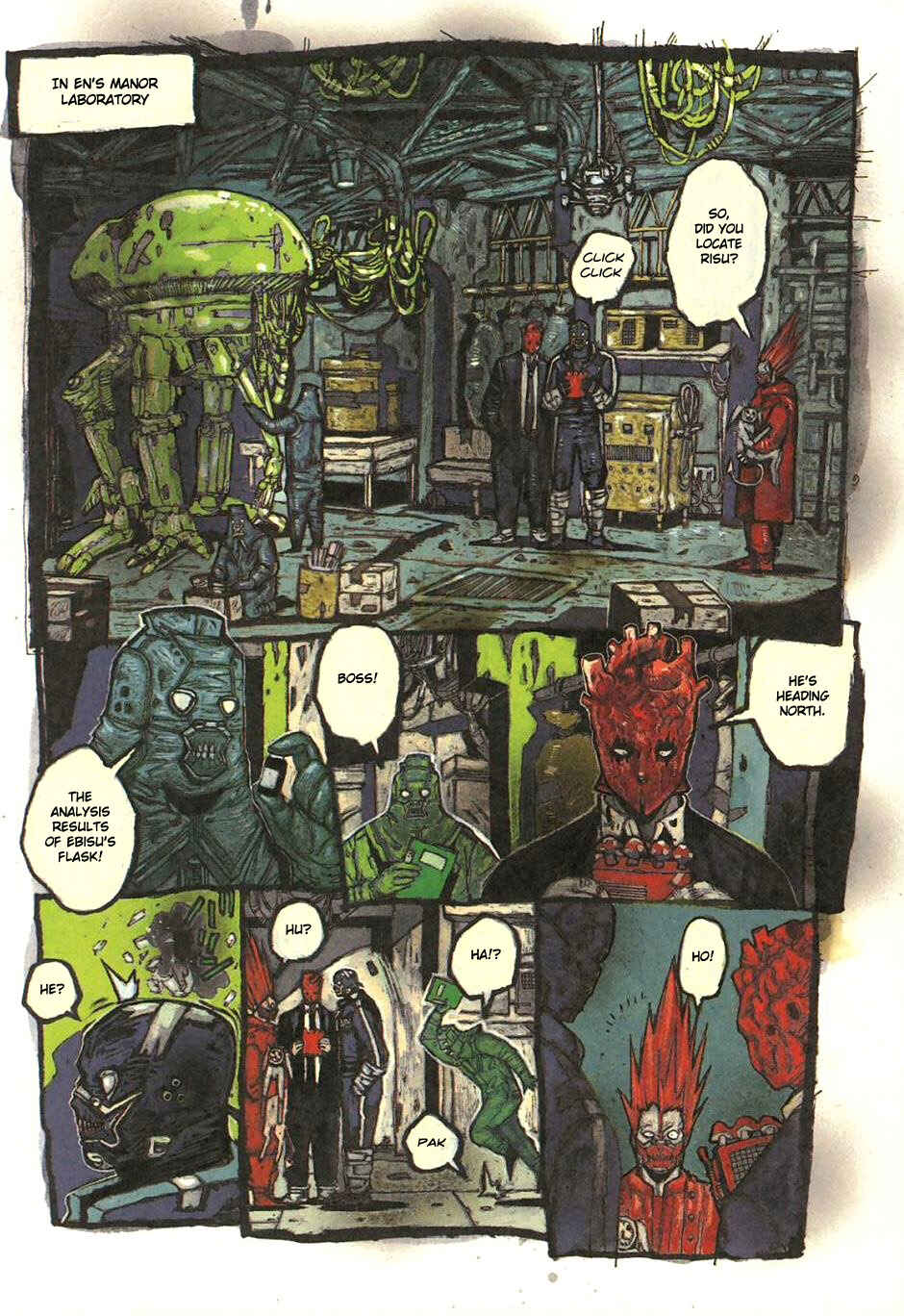 Page 3 Chapter 21 Dorohedoro