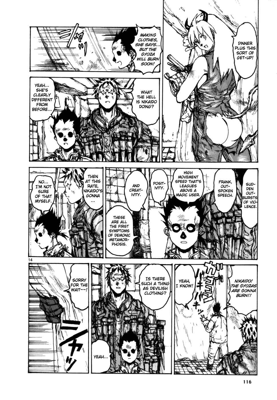 Page 14 Chapter 98 Dorohedoro