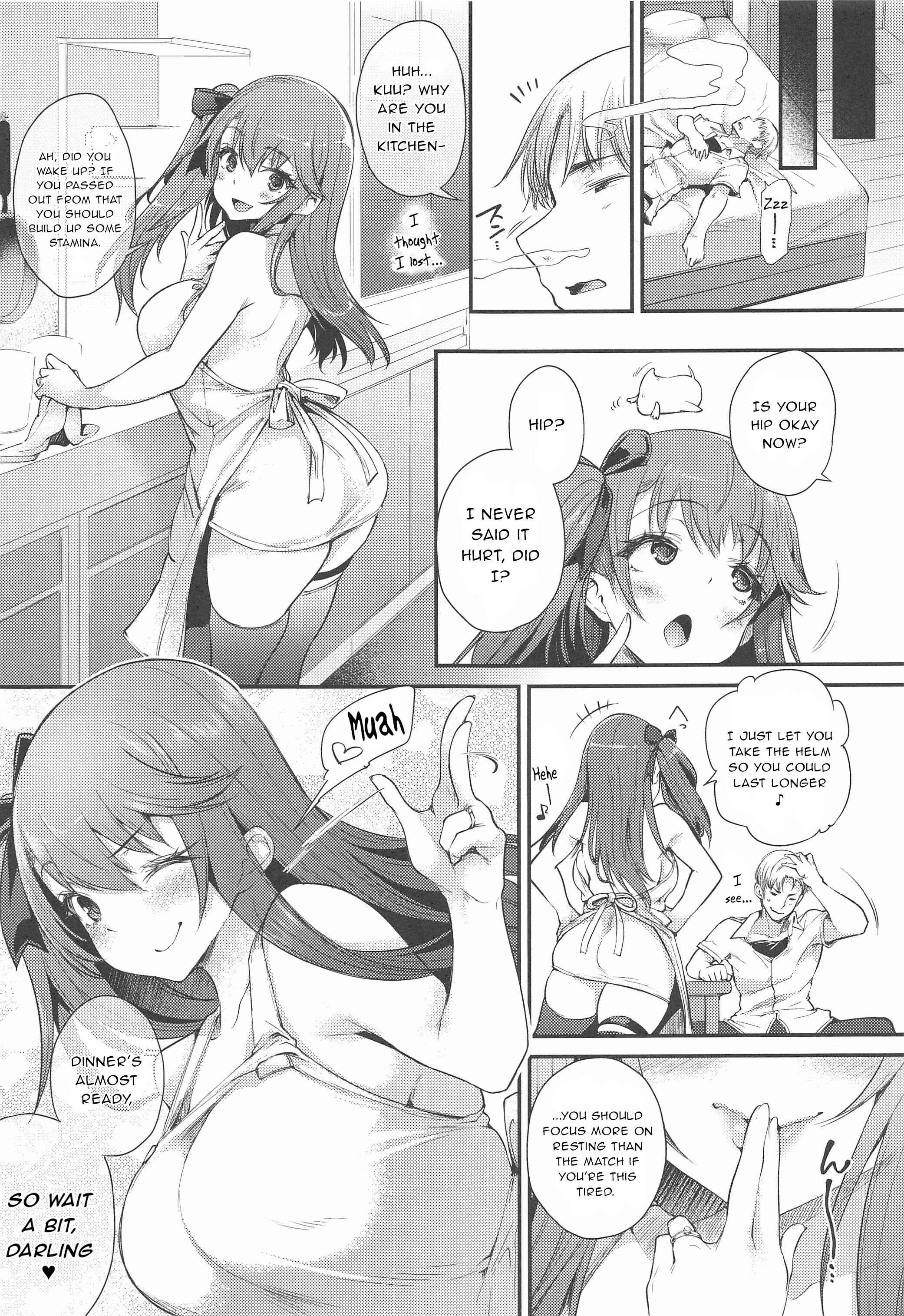 Page 22 Chapter Unknown_e854 Azur Lane - Namaiki na Yome no Oshiri ni Oshioki (Doujnshi)