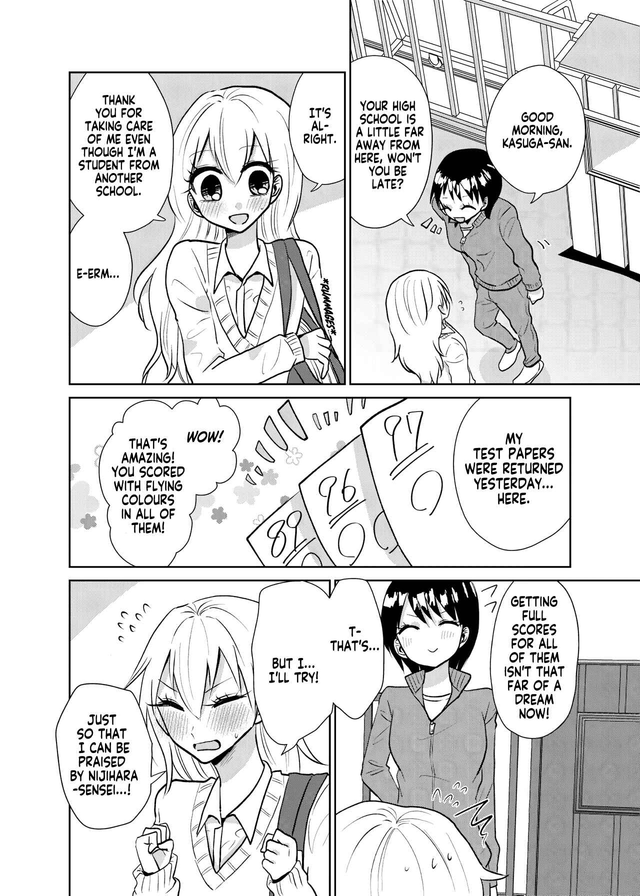 Page 2 Chapter Unknown_6b6e A Story about a boy who crossdresses every day for the sake of his favourite female teacher.