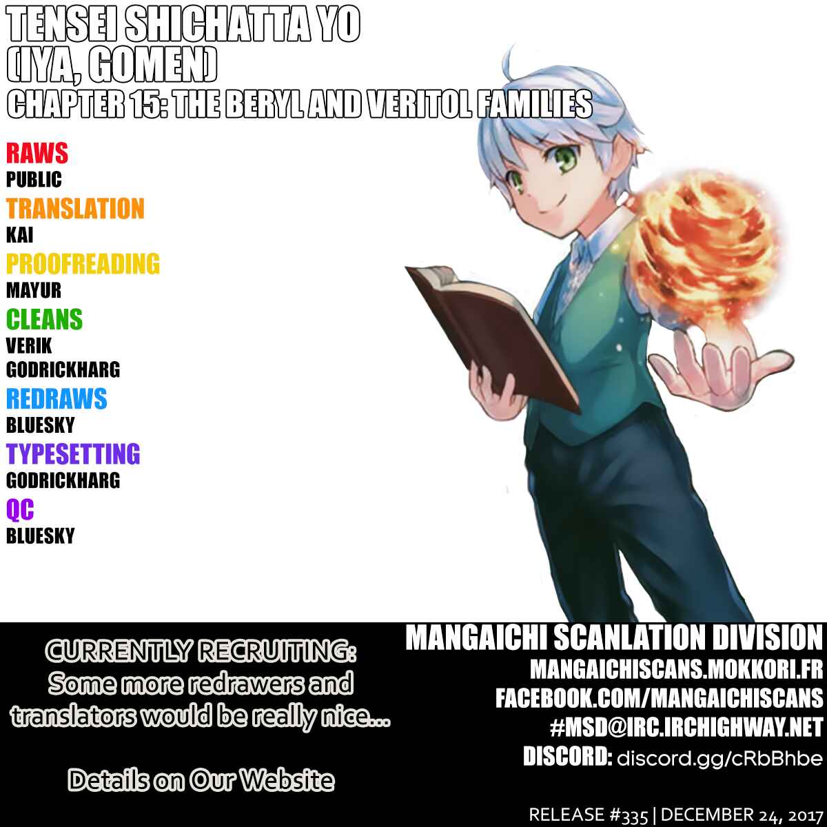 Page 1 Chapter 15 Tensei Shichattayo (Iya, Gomen)