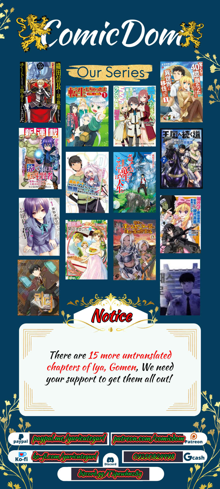 Page 20 Chapter 55 Tensei Shichattayo (Iya, Gomen)