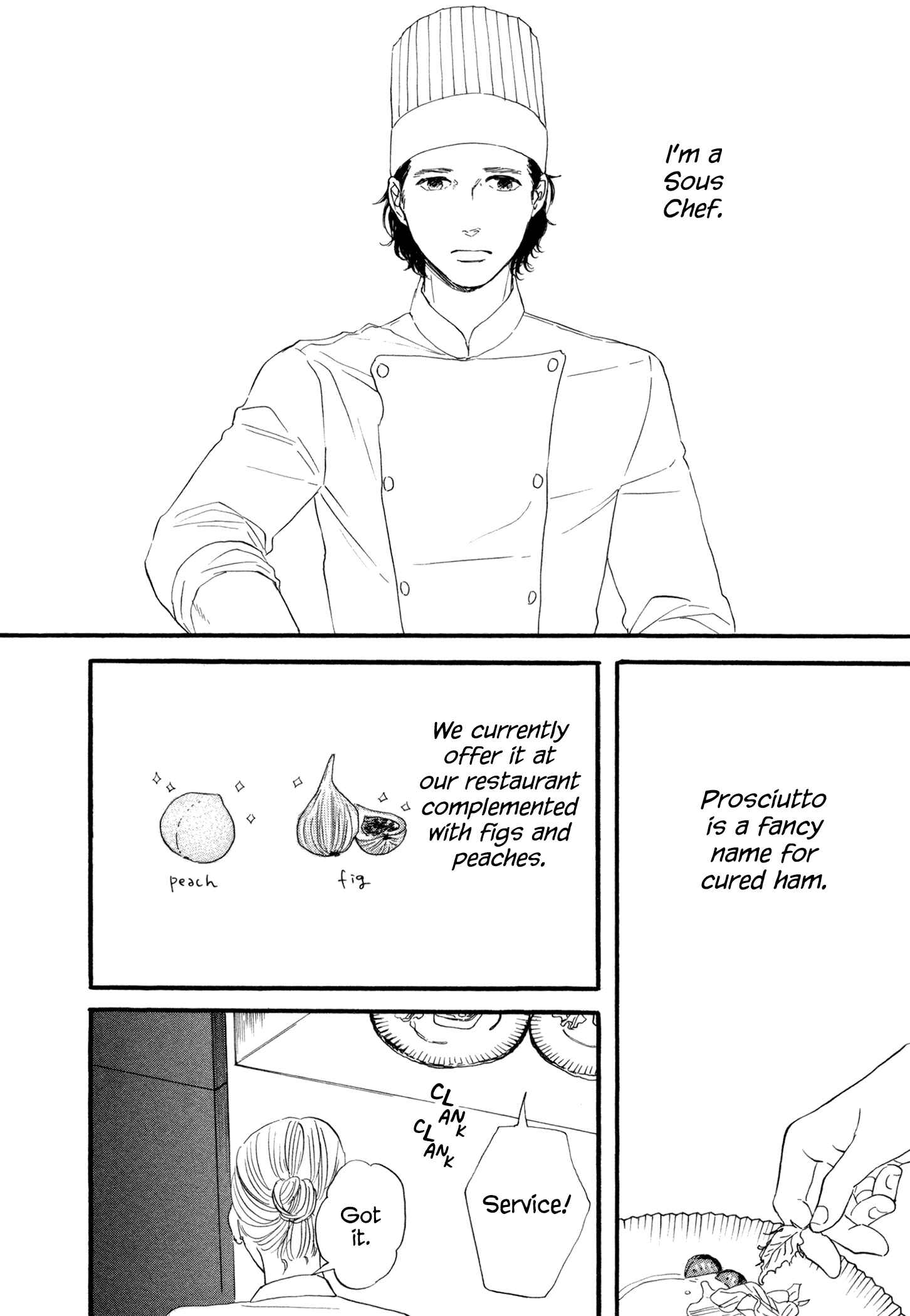 Page 2 Chapter 2 Kuu Nomu Tokoro ni Taberu Toko