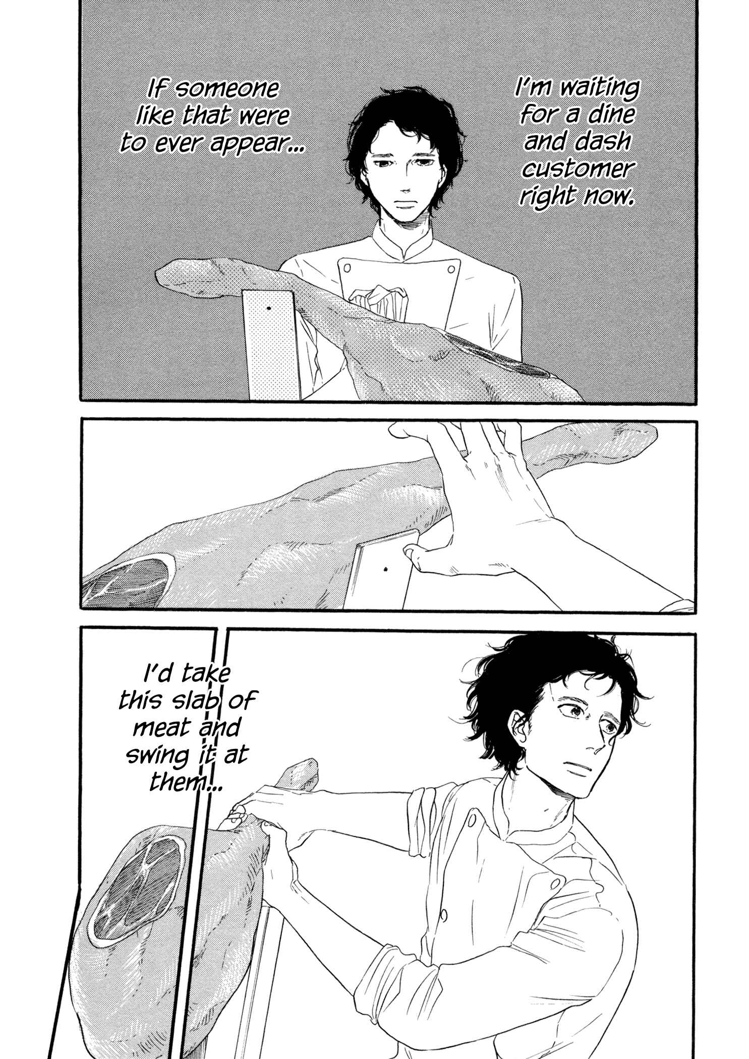 Page 4 Chapter 2 Kuu Nomu Tokoro ni Taberu Toko