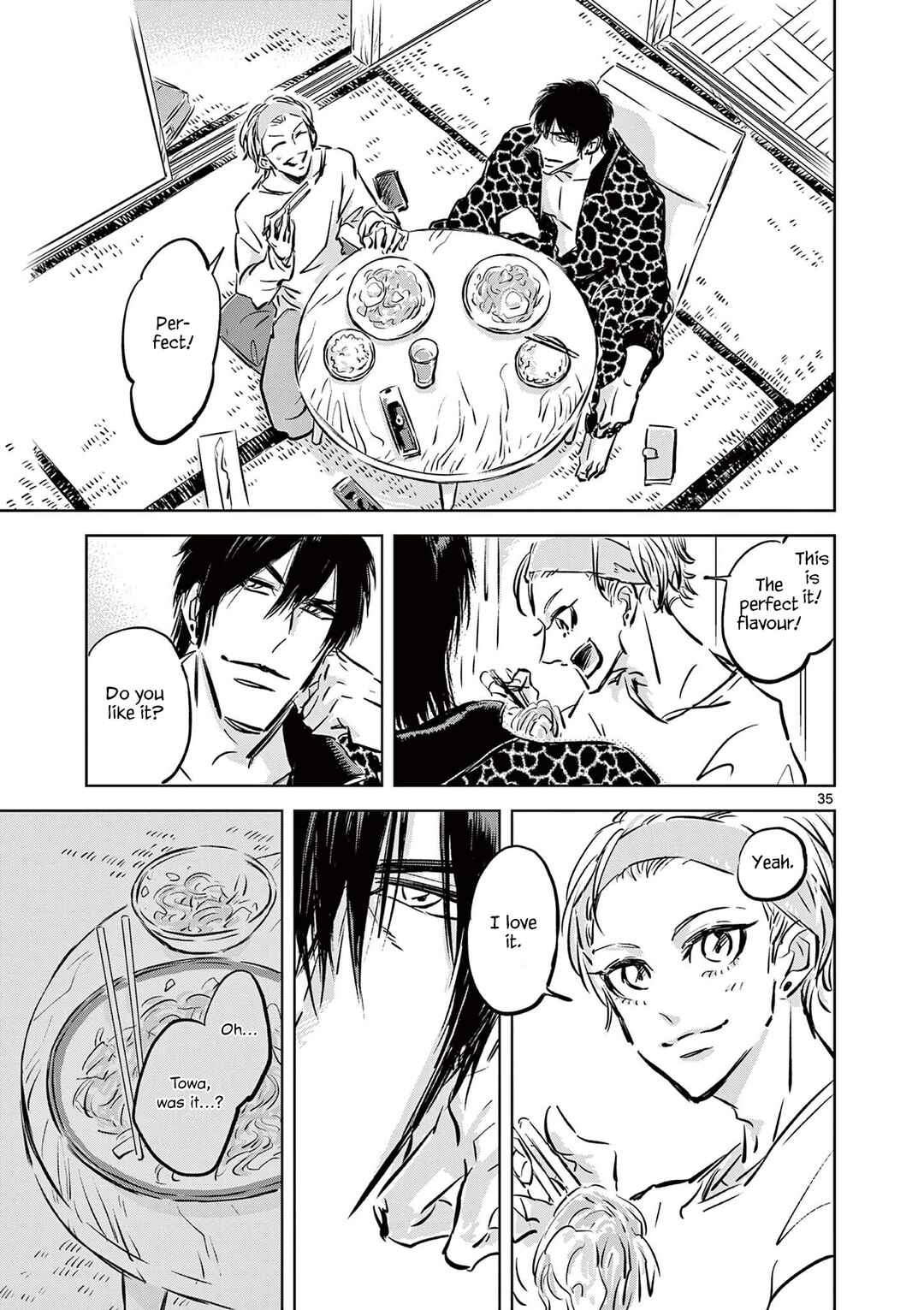 Page 35 Chapter 5 Usagi to Taka no Su