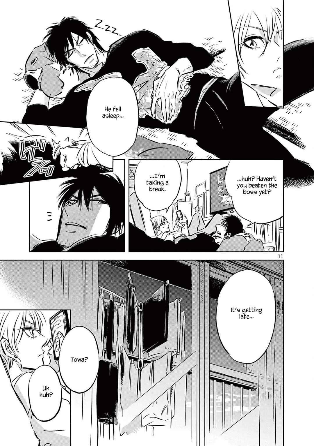 Page 11 Chapter 3 Usagi to Taka no Su