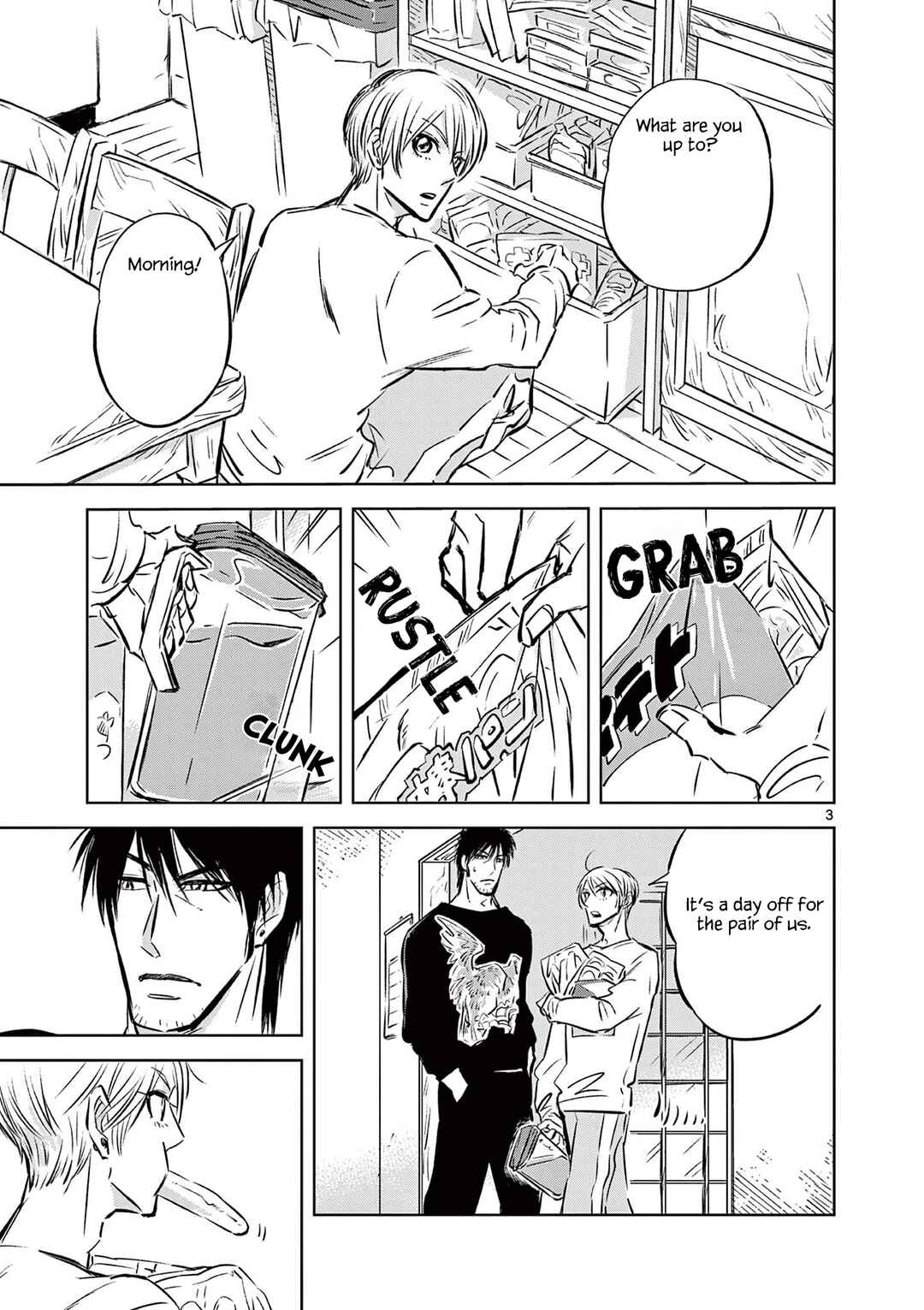 Page 3 Chapter 3 Usagi to Taka no Su