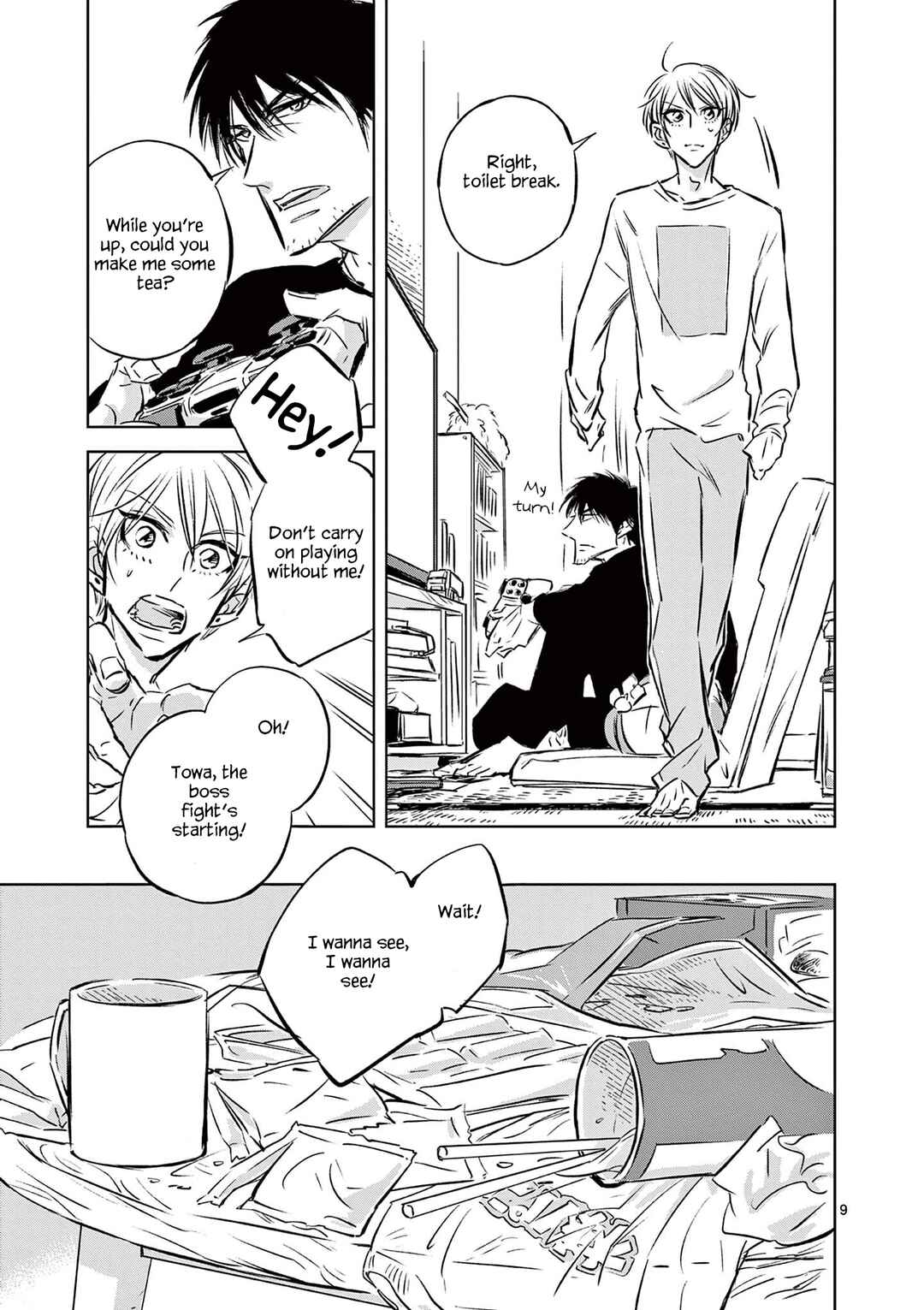 Page 9 Chapter 3 Usagi to Taka no Su
