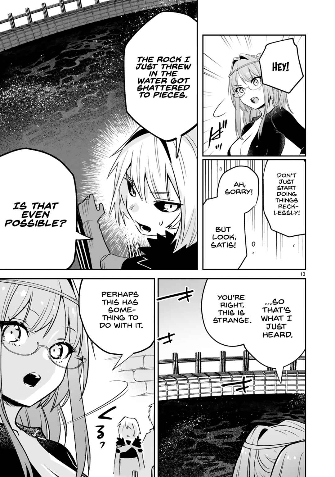 Page 13 Chapter 32 Maken Tsukai no Moto Shounen Hei wa, Moto Teki Kanbu no Onee-san to Issho ni Ikitai