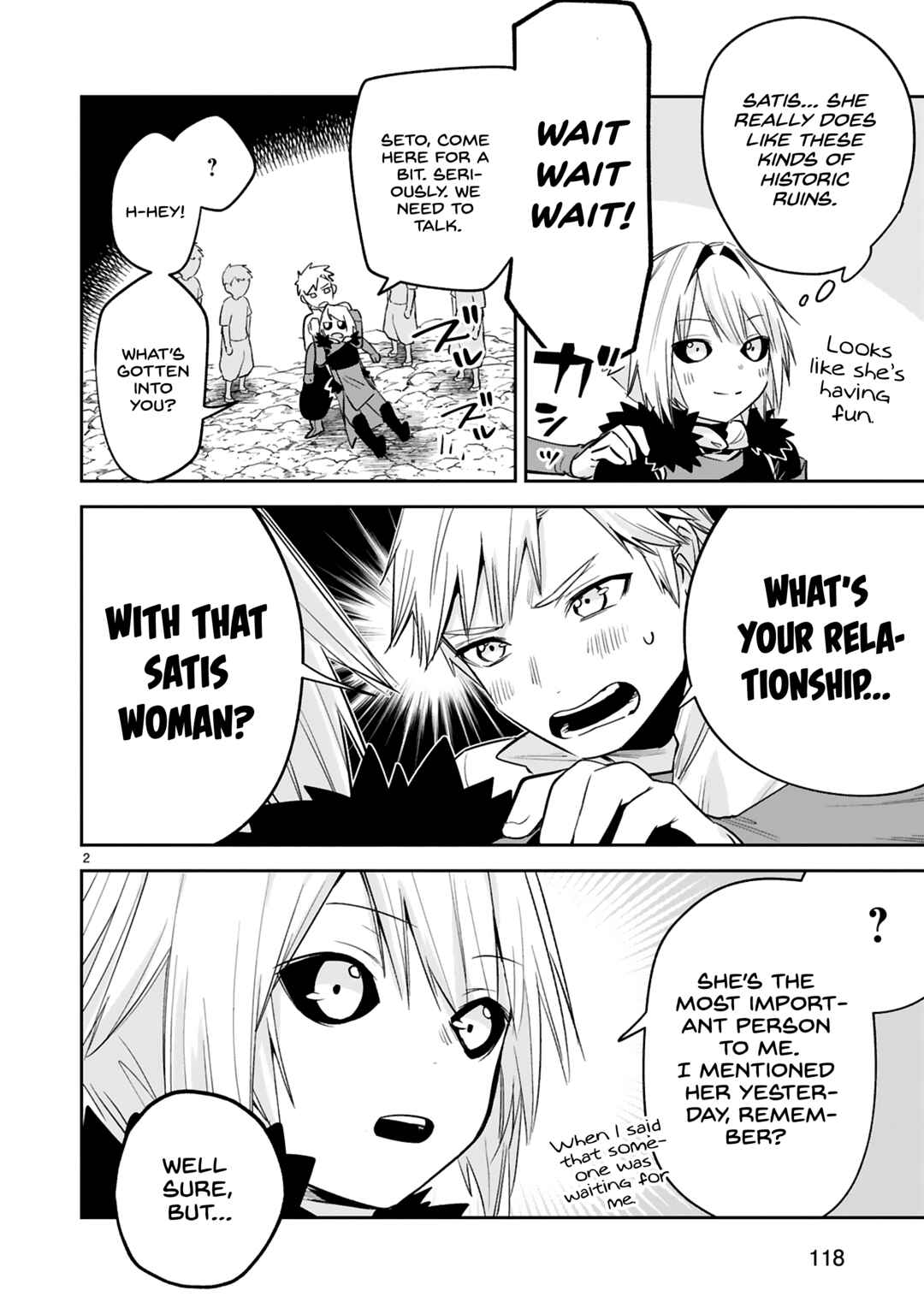 Page 3 Chapter 32 Maken Tsukai no Moto Shounen Hei wa, Moto Teki Kanbu no Onee-san to Issho ni Ikitai