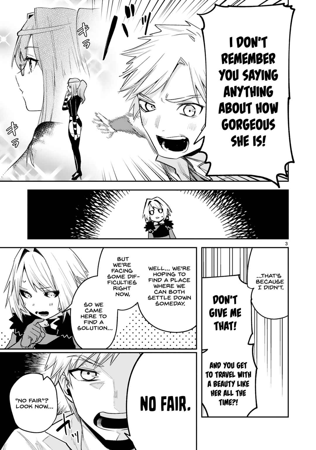 Page 4 Chapter 32 Maken Tsukai no Moto Shounen Hei wa, Moto Teki Kanbu no Onee-san to Issho ni Ikitai