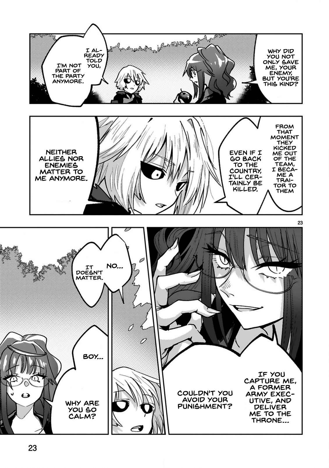Page 25 Chapter 1.1 Maken Tsukai no Moto Shounen Hei wa, Moto Teki Kanbu no Onee-san to Issho ni Ikitai
