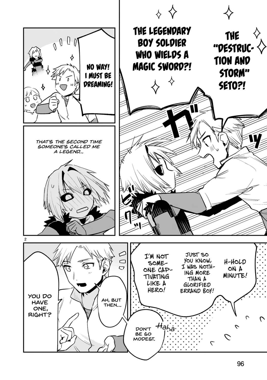 Page 3 Chapter 31 Maken Tsukai no Moto Shounen Hei wa, Moto Teki Kanbu no Onee-san to Issho ni Ikitai