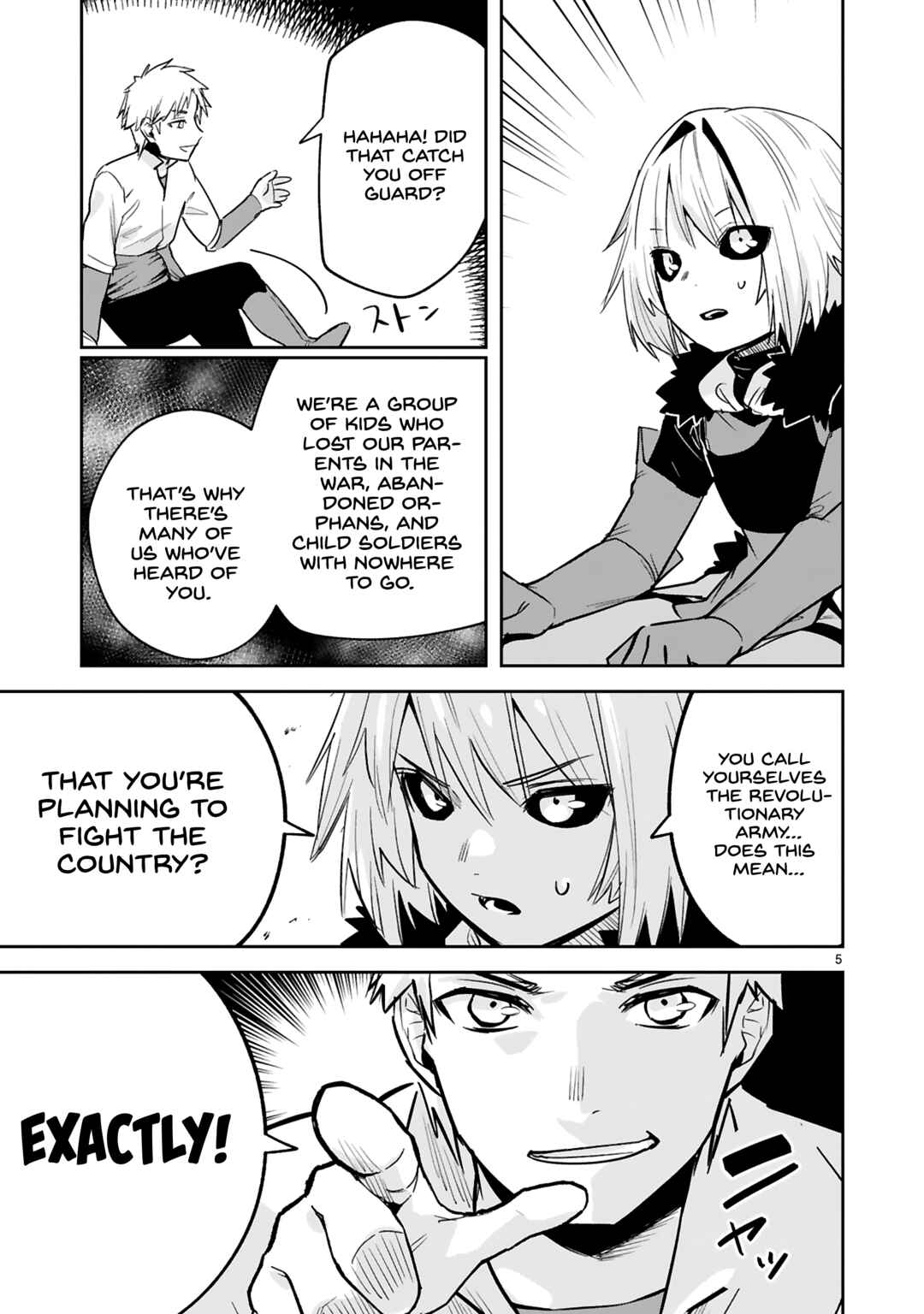 Page 6 Chapter 31 Maken Tsukai no Moto Shounen Hei wa, Moto Teki Kanbu no Onee-san to Issho ni Ikitai