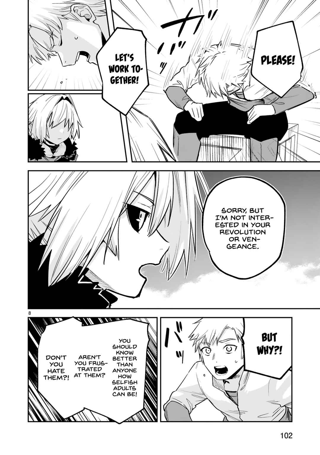 Page 9 Chapter 31 Maken Tsukai no Moto Shounen Hei wa, Moto Teki Kanbu no Onee-san to Issho ni Ikitai