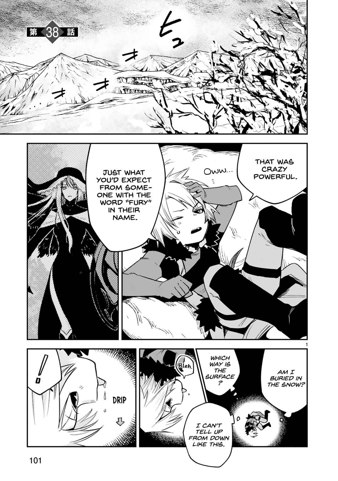Page 2 Chapter 38 Maken Tsukai no Moto Shounen Hei wa, Moto Teki Kanbu no Onee-san to Issho ni Ikitai