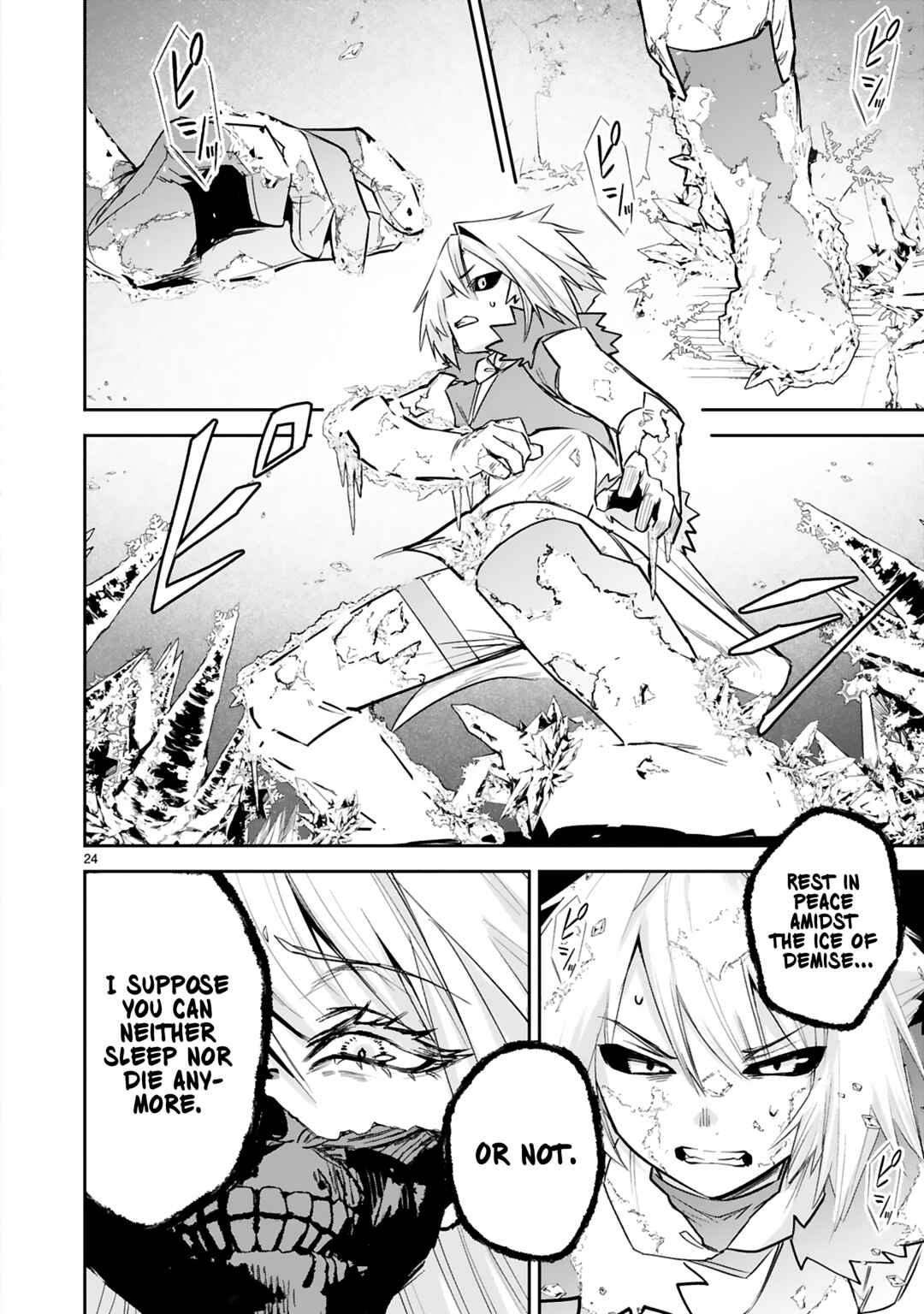 Page 25 Chapter 38 Maken Tsukai no Moto Shounen Hei wa, Moto Teki Kanbu no Onee-san to Issho ni Ikitai
