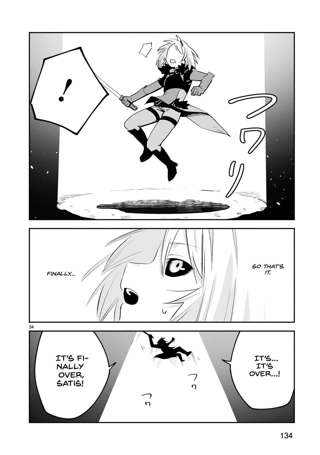 Page 34 Chapter 38 Maken Tsukai no Moto Shounen Hei wa, Moto Teki Kanbu no Onee-san to Issho ni Ikitai