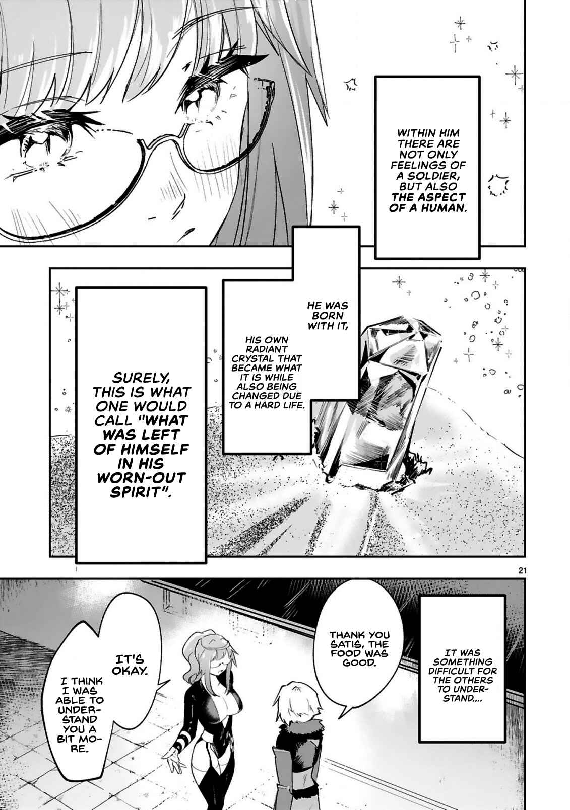 Page 10 Chapter 2.2 Maken Tsukai no Moto Shounen Hei wa, Moto Teki Kanbu no Onee-san to Issho ni Ikitai