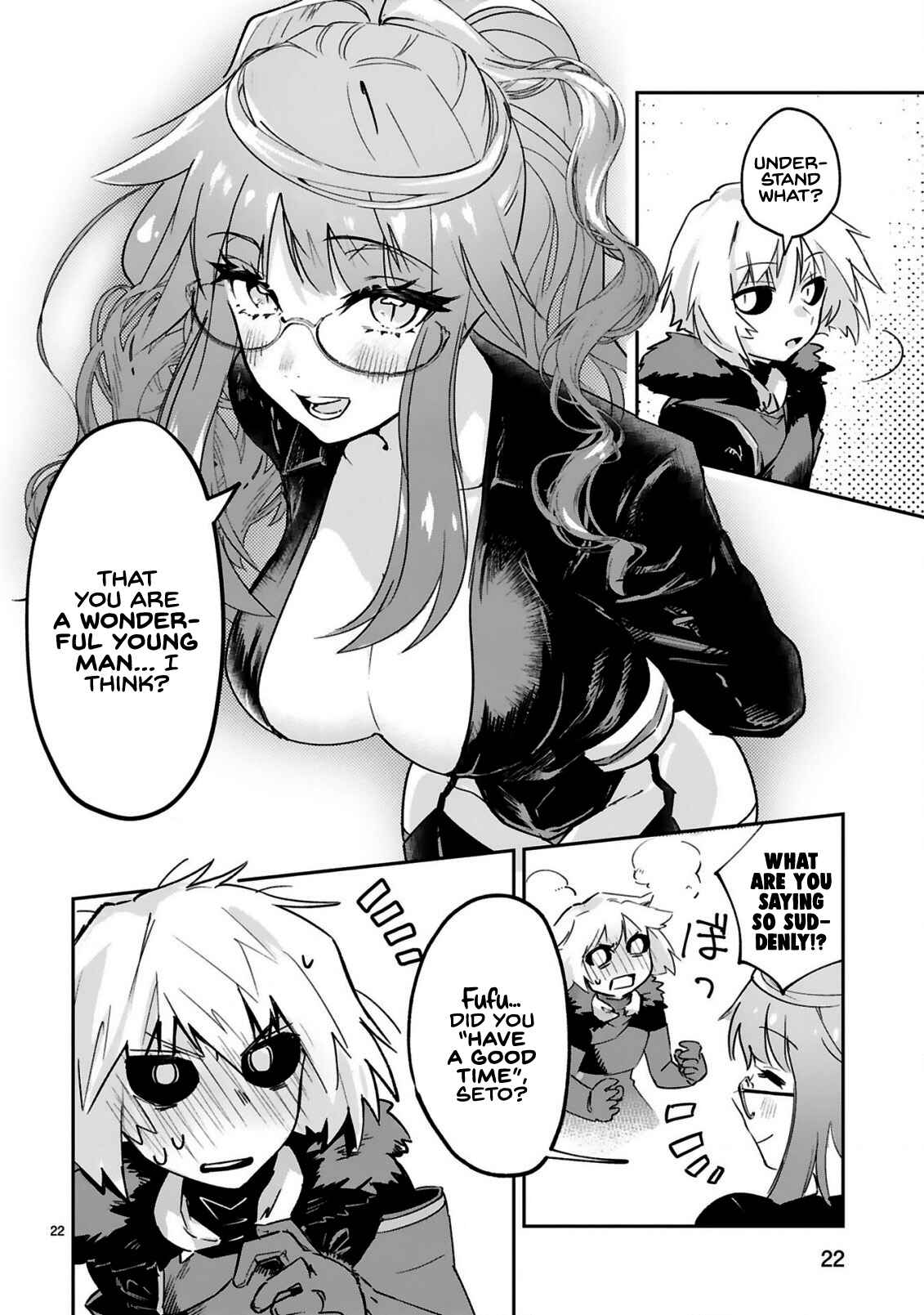 Page 11 Chapter 2.2 Maken Tsukai no Moto Shounen Hei wa, Moto Teki Kanbu no Onee-san to Issho ni Ikitai