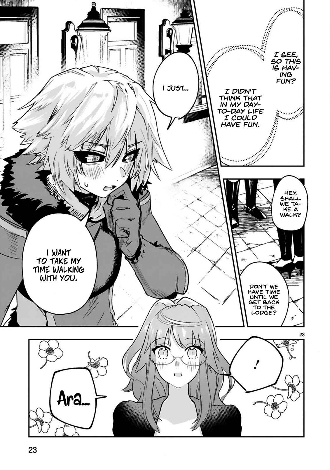 Page 12 Chapter 2.2 Maken Tsukai no Moto Shounen Hei wa, Moto Teki Kanbu no Onee-san to Issho ni Ikitai