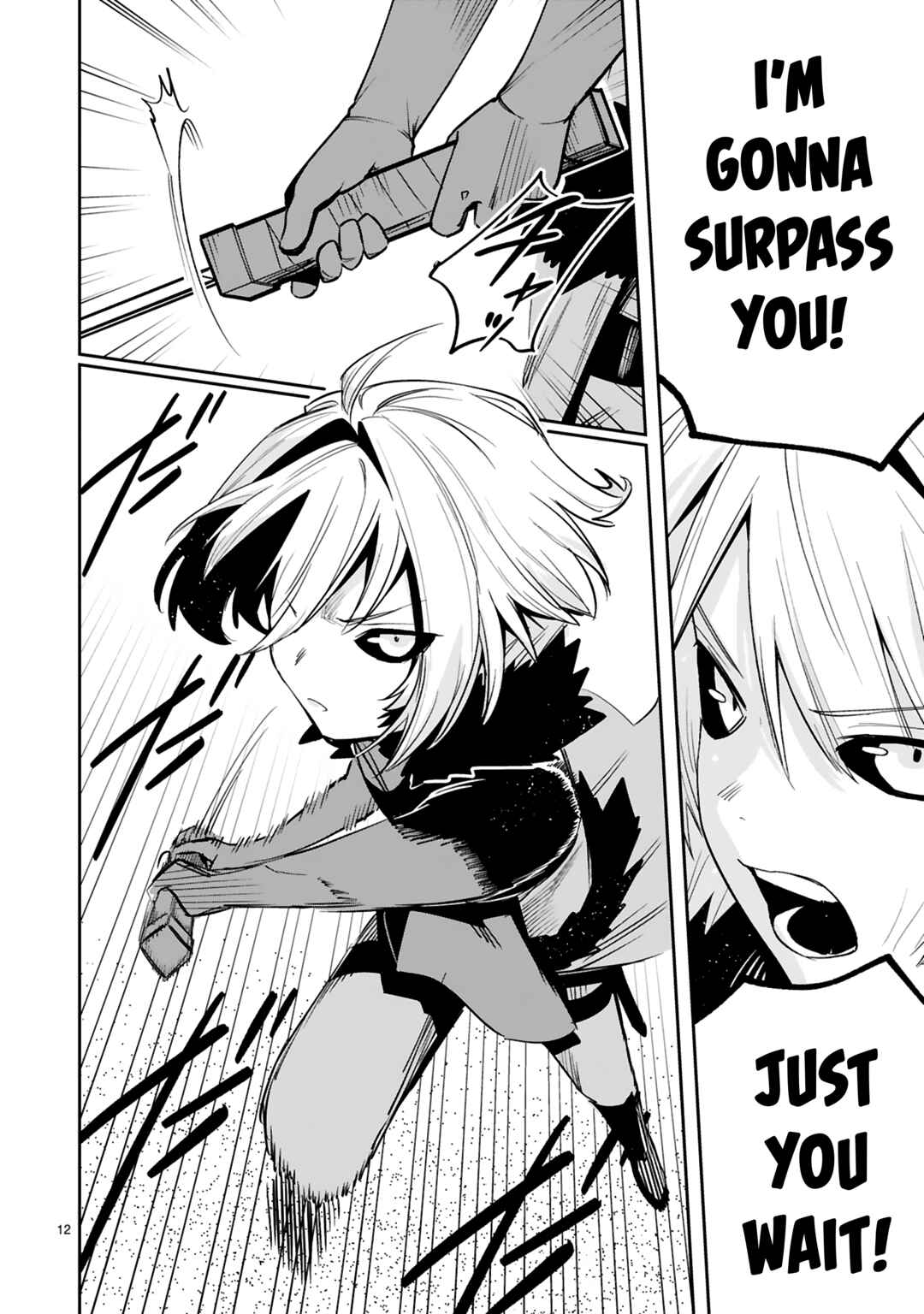 Page 12 Chapter 33 Maken Tsukai no Moto Shounen Hei wa, Moto Teki Kanbu no Onee-san to Issho ni Ikitai