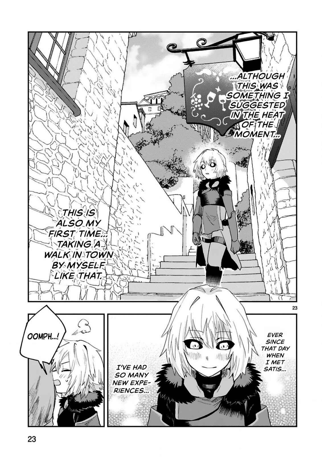 Page 13 Chapter 4.2 Maken Tsukai no Moto Shounen Hei wa, Moto Teki Kanbu no Onee-san to Issho ni Ikitai