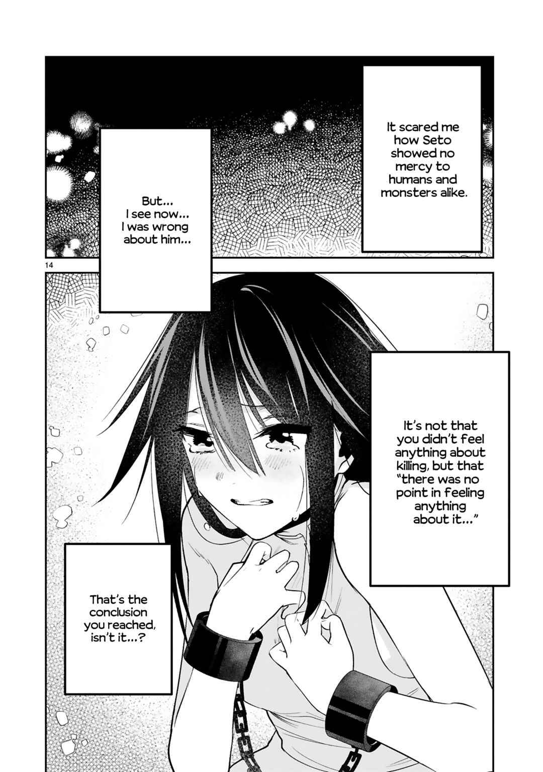 Page 14 Chapter 24 Maken Tsukai no Moto Shounen Hei wa, Moto Teki Kanbu no Onee-san to Issho ni Ikitai