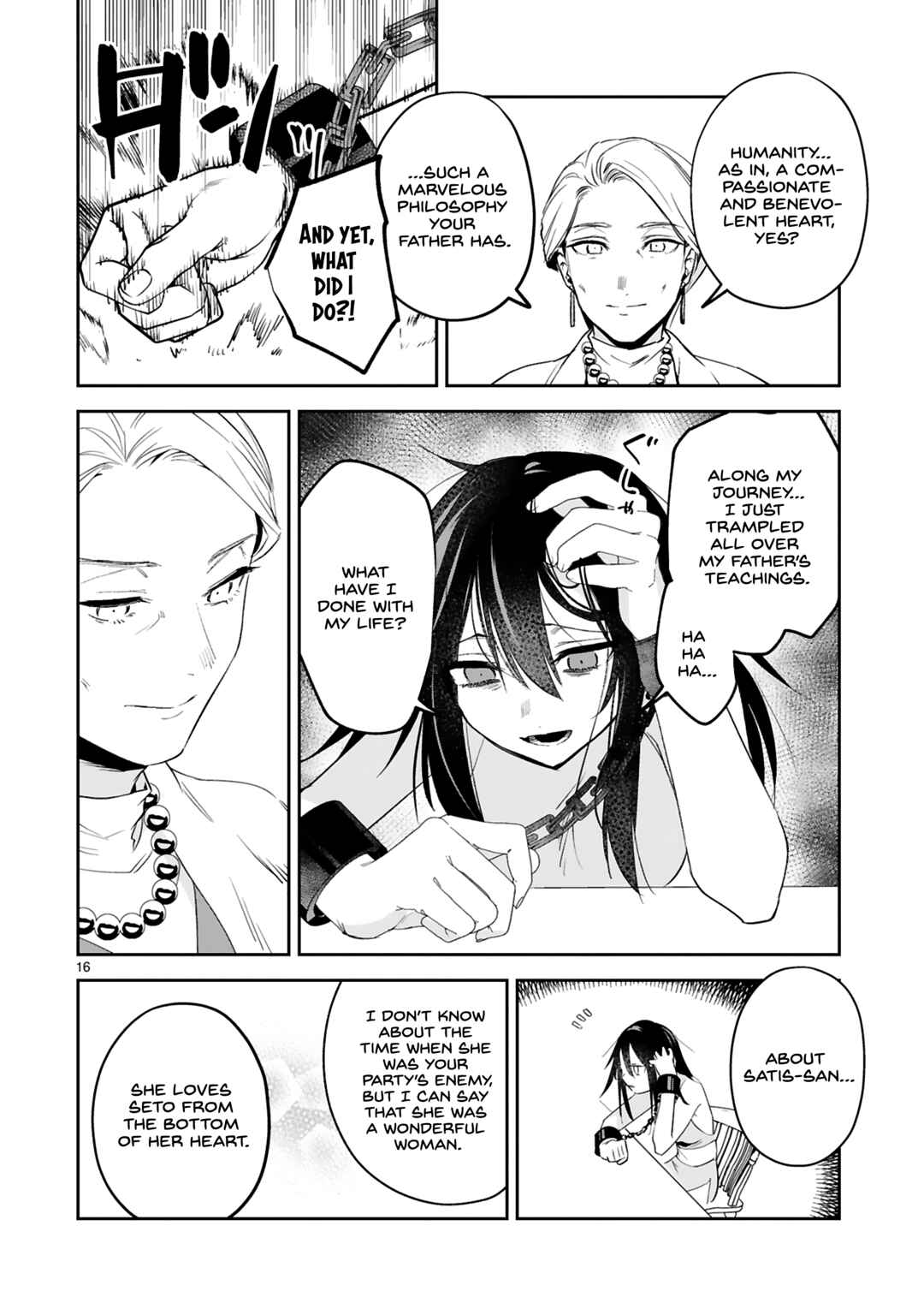 Page 16 Chapter 24 Maken Tsukai no Moto Shounen Hei wa, Moto Teki Kanbu no Onee-san to Issho ni Ikitai