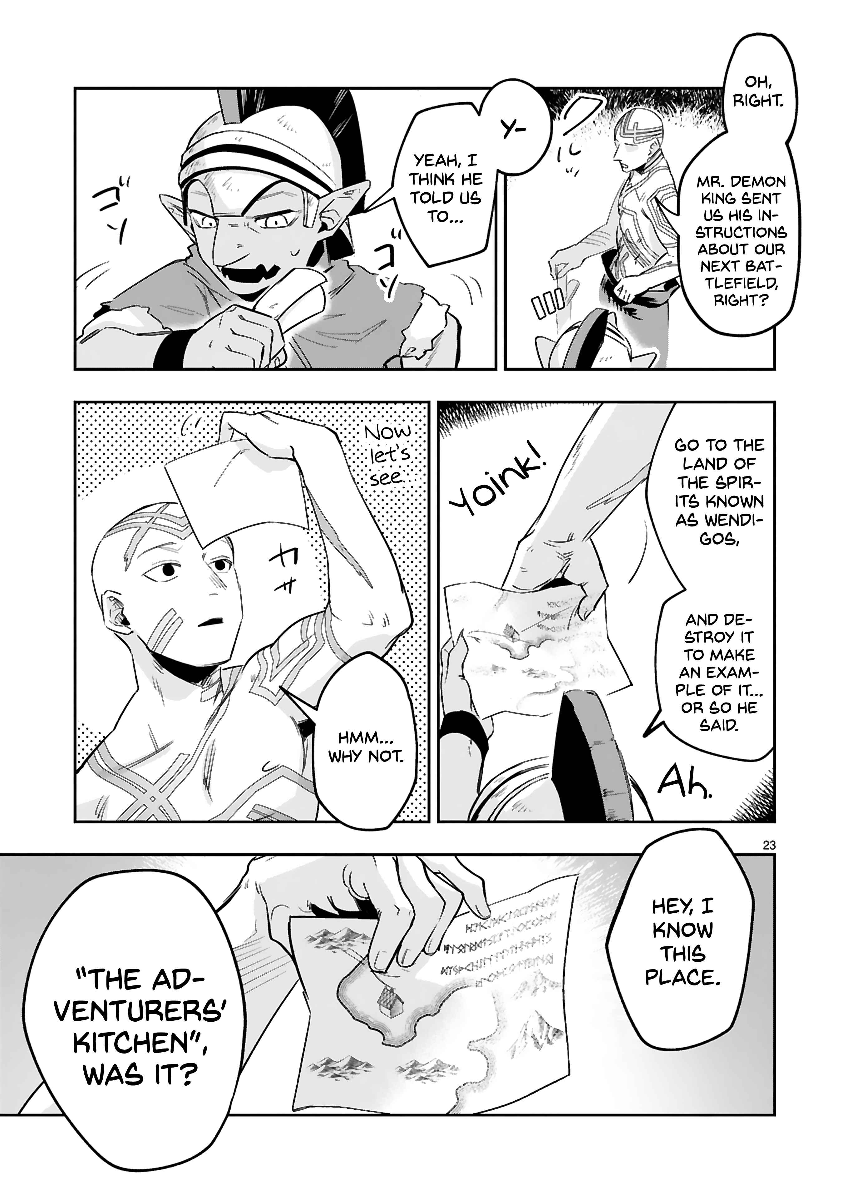 Page 24 Chapter 13 Maken Tsukai no Moto Shounen Hei wa, Moto Teki Kanbu no Onee-san to Issho ni Ikitai