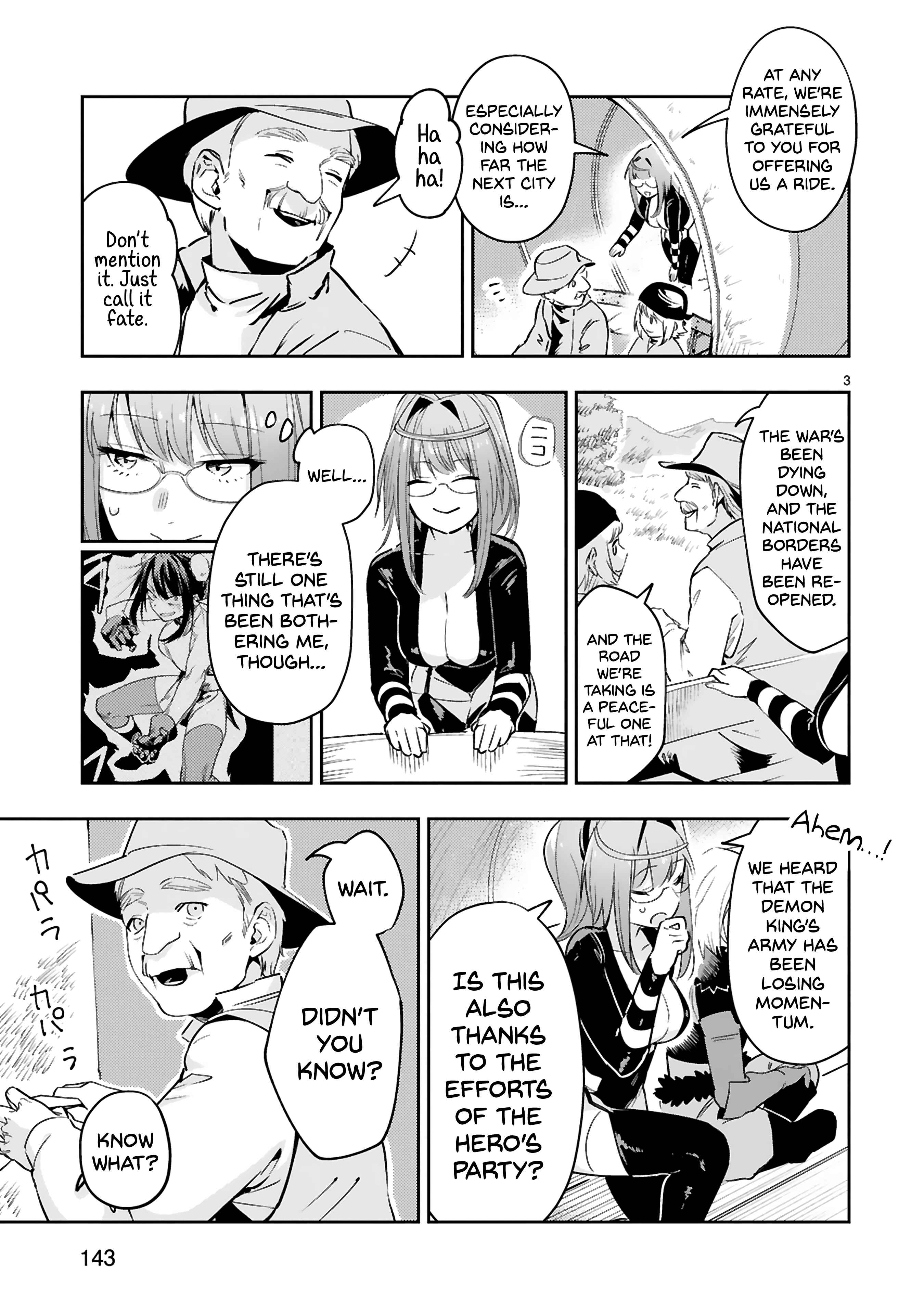 Page 4 Chapter 13 Maken Tsukai no Moto Shounen Hei wa, Moto Teki Kanbu no Onee-san to Issho ni Ikitai