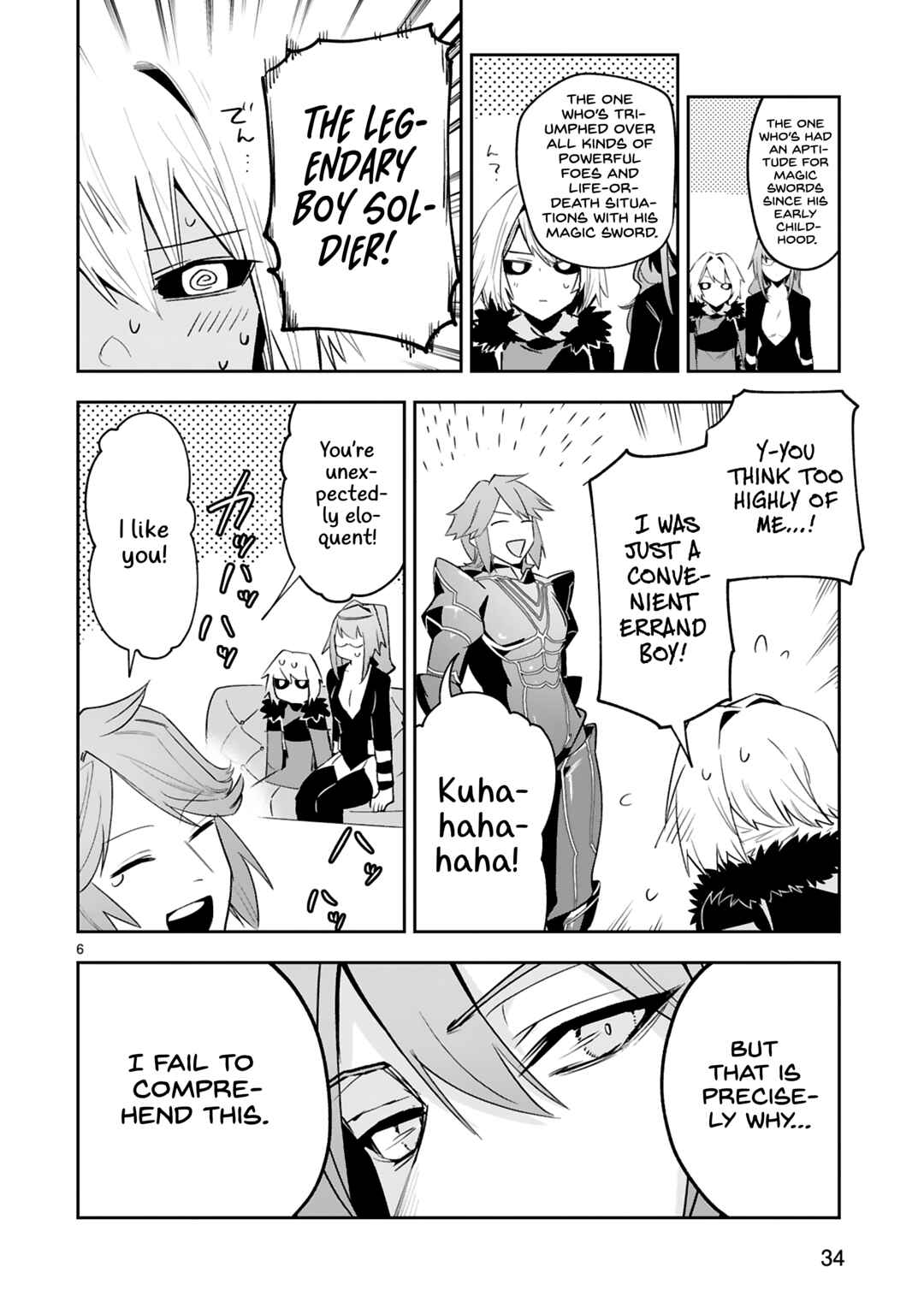 Page 7 Chapter 15 Maken Tsukai no Moto Shounen Hei wa, Moto Teki Kanbu no Onee-san to Issho ni Ikitai