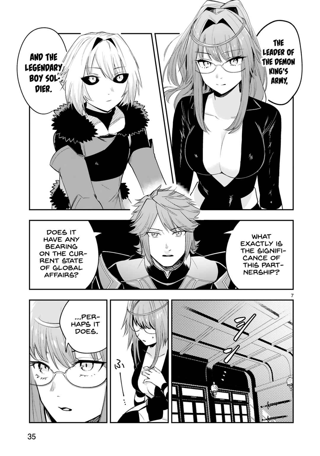 Page 8 Chapter 15 Maken Tsukai no Moto Shounen Hei wa, Moto Teki Kanbu no Onee-san to Issho ni Ikitai