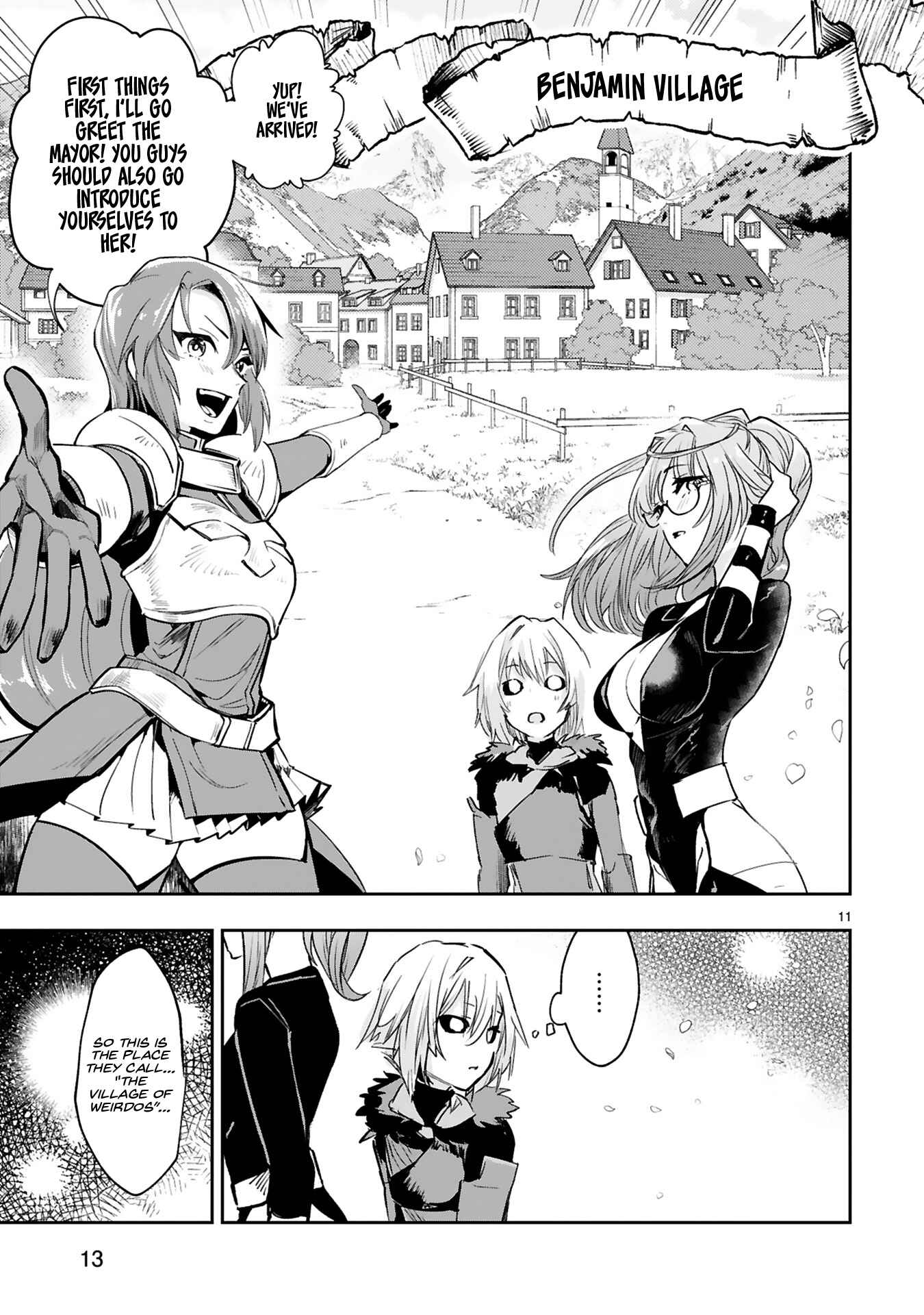 Page 13 Chapter 7 Maken Tsukai no Moto Shounen Hei wa, Moto Teki Kanbu no Onee-san to Issho ni Ikitai