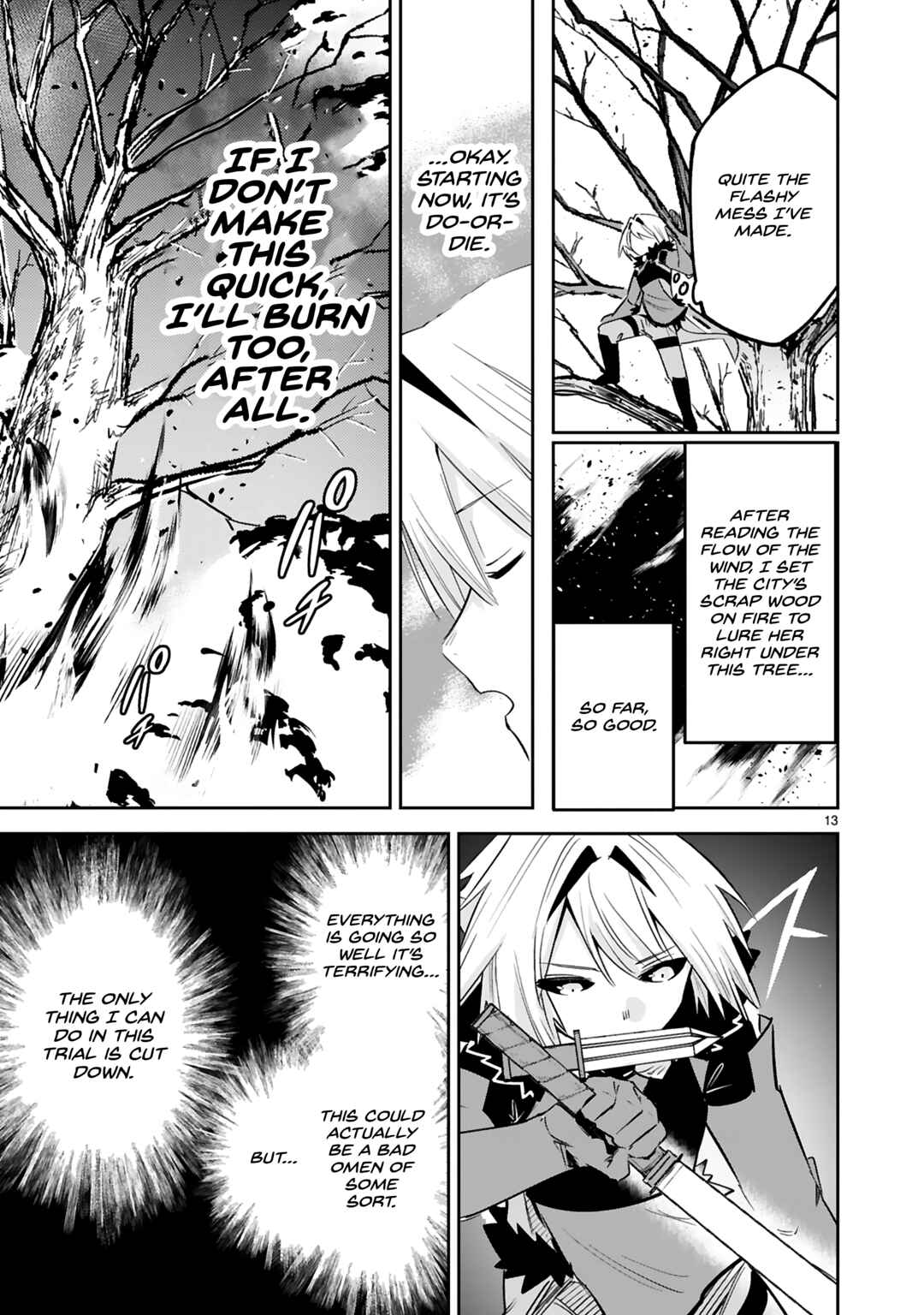 Page 14 Chapter 36 Maken Tsukai no Moto Shounen Hei wa, Moto Teki Kanbu no Onee-san to Issho ni Ikitai