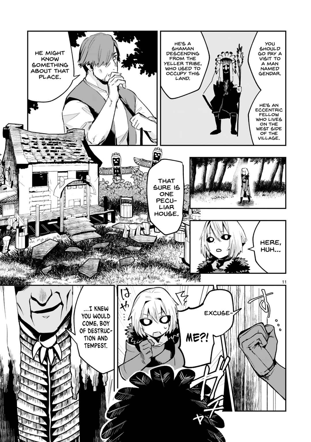 Page 12 Chapter 11 Maken Tsukai no Moto Shounen Hei wa, Moto Teki Kanbu no Onee-san to Issho ni Ikitai
