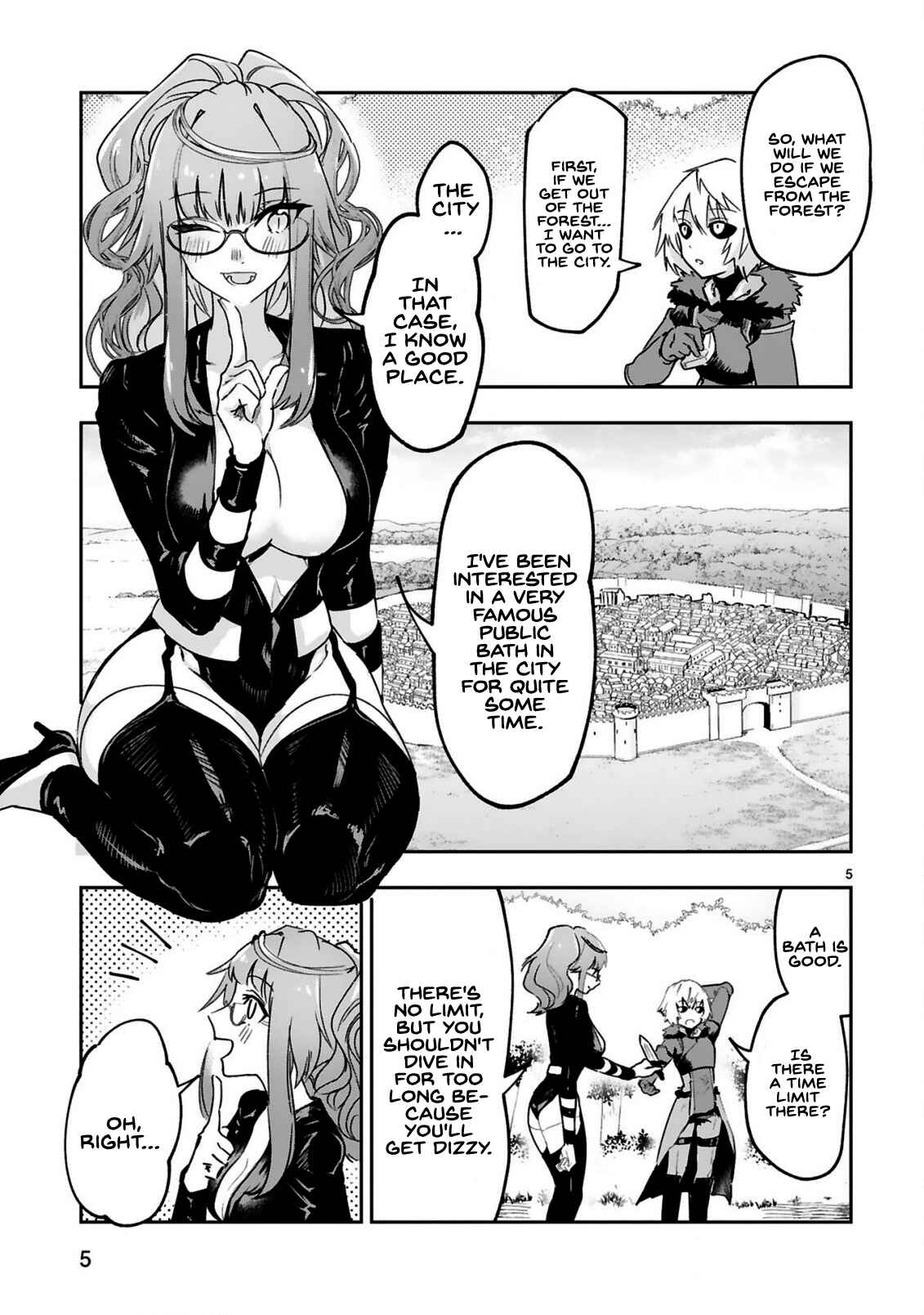 Page 6 Chapter 2.1 Maken Tsukai no Moto Shounen Hei wa, Moto Teki Kanbu no Onee-san to Issho ni Ikitai