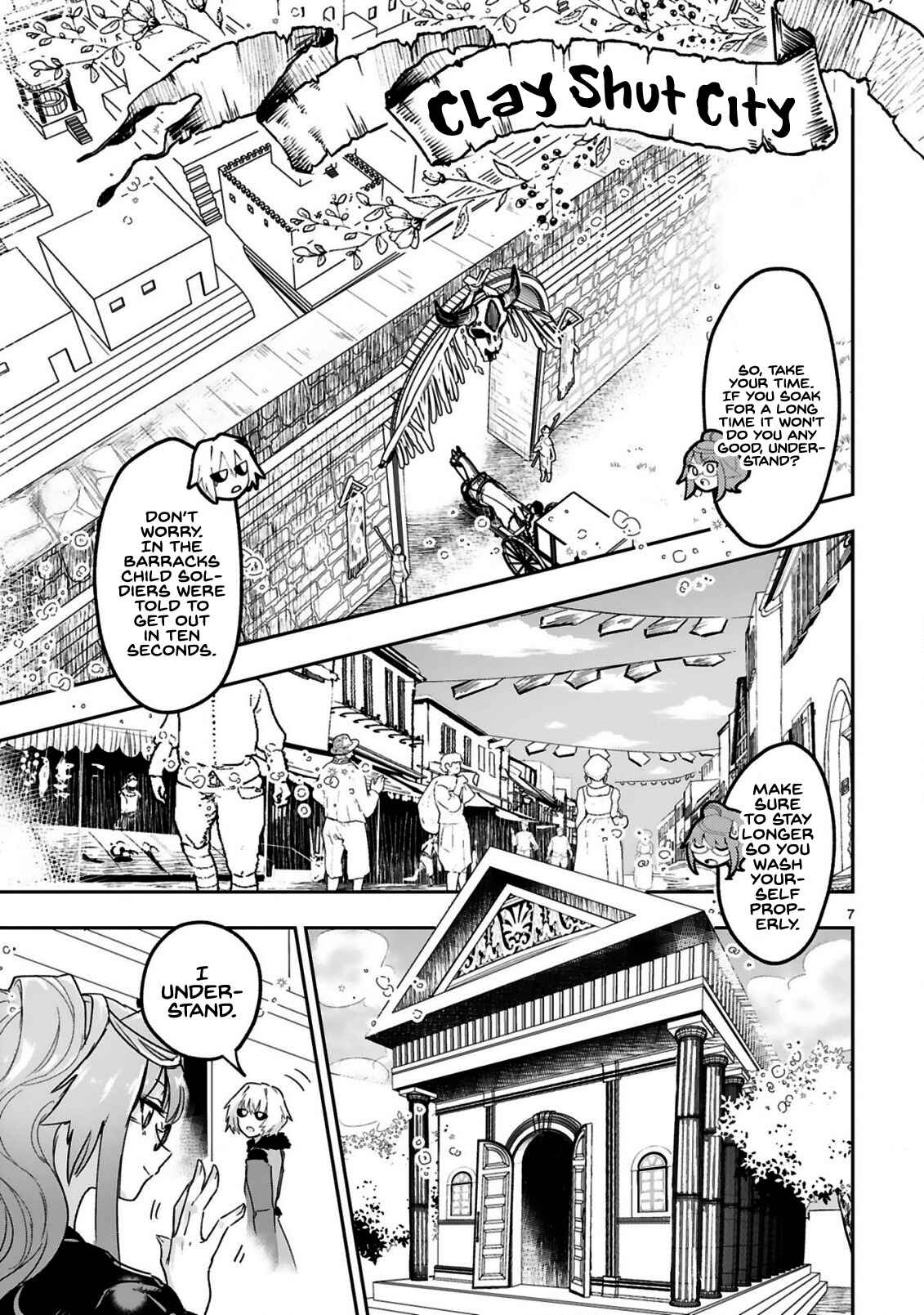 Page 8 Chapter 2.1 Maken Tsukai no Moto Shounen Hei wa, Moto Teki Kanbu no Onee-san to Issho ni Ikitai