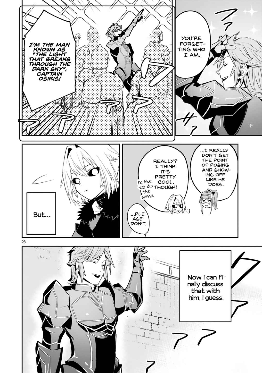 Page 28 Chapter 16 Maken Tsukai no Moto Shounen Hei wa, Moto Teki Kanbu no Onee-san to Issho ni Ikitai