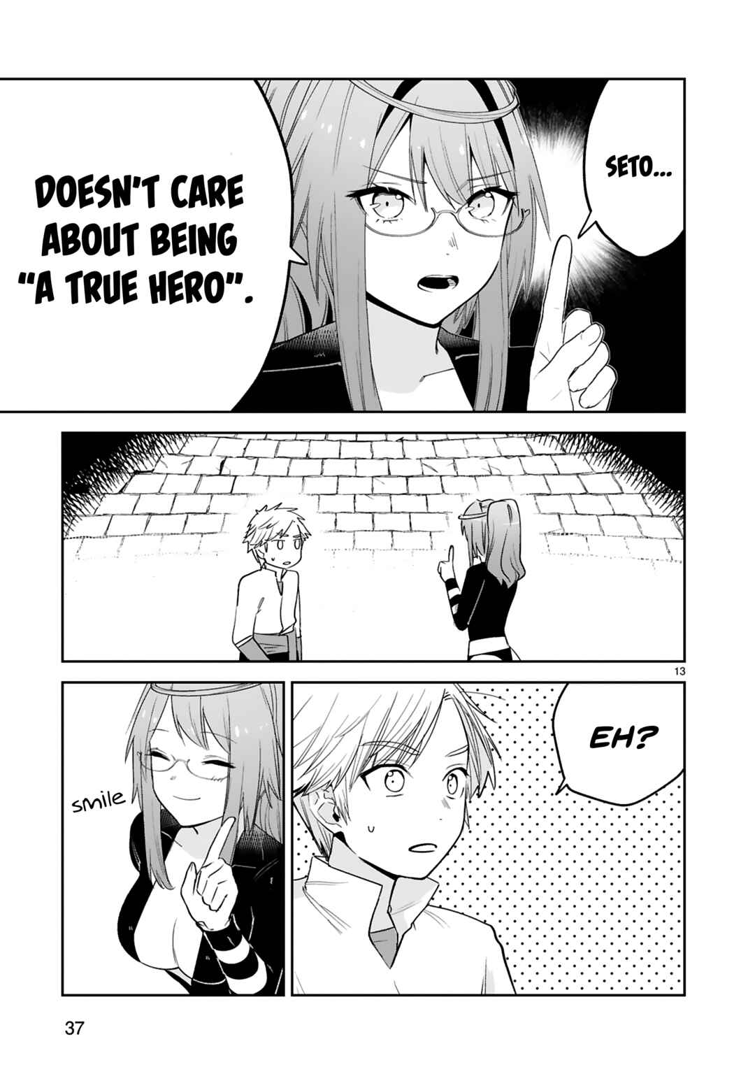 Page 14 Chapter 35 Maken Tsukai no Moto Shounen Hei wa, Moto Teki Kanbu no Onee-san to Issho ni Ikitai