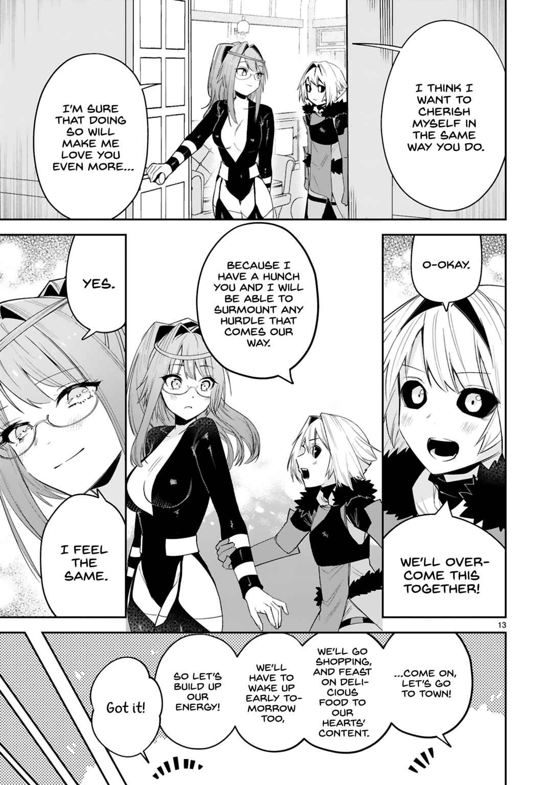 Page 13 Chapter 23 Maken Tsukai no Moto Shounen Hei wa, Moto Teki Kanbu no Onee-san to Issho ni Ikitai