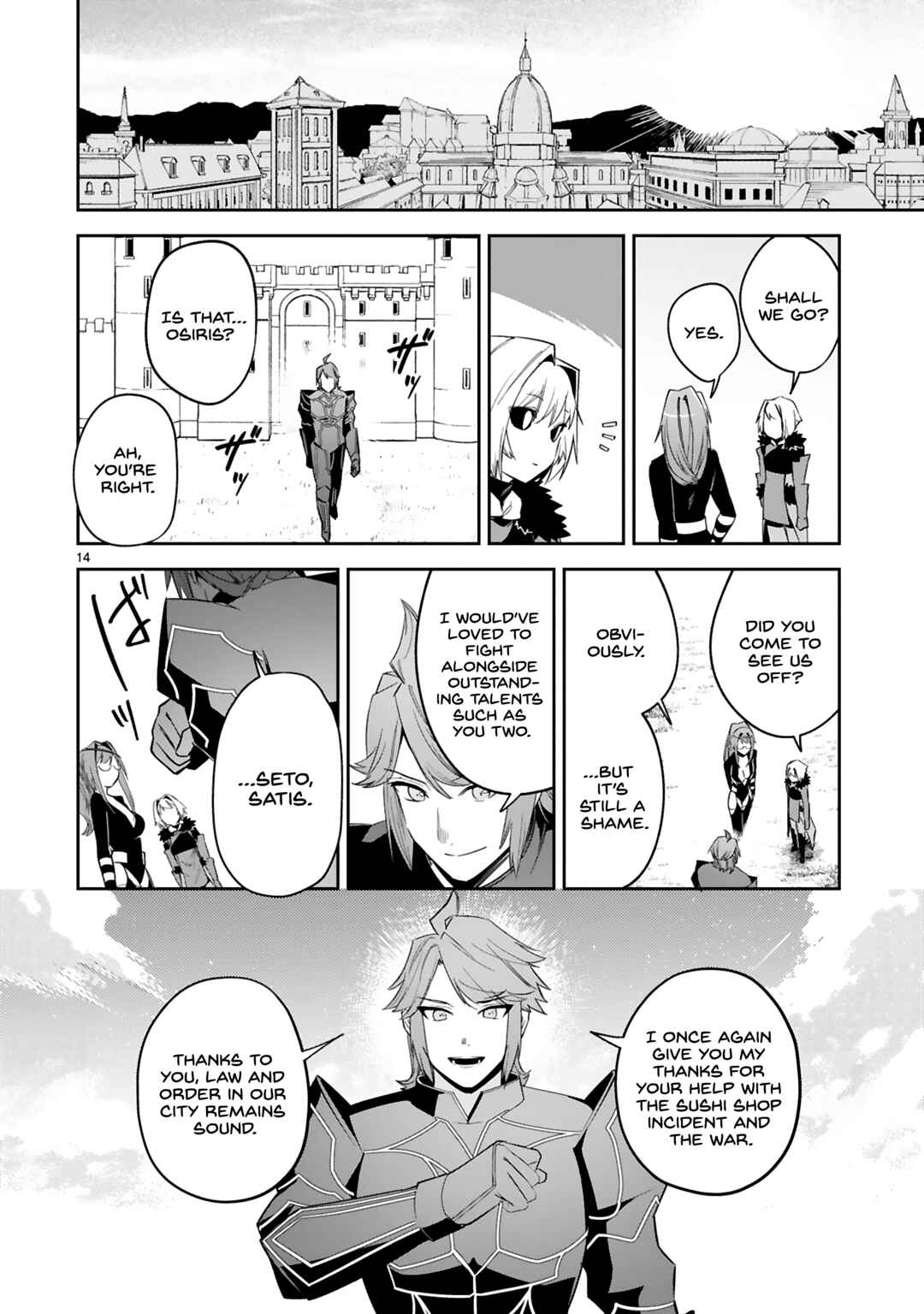 Page 14 Chapter 23 Maken Tsukai no Moto Shounen Hei wa, Moto Teki Kanbu no Onee-san to Issho ni Ikitai